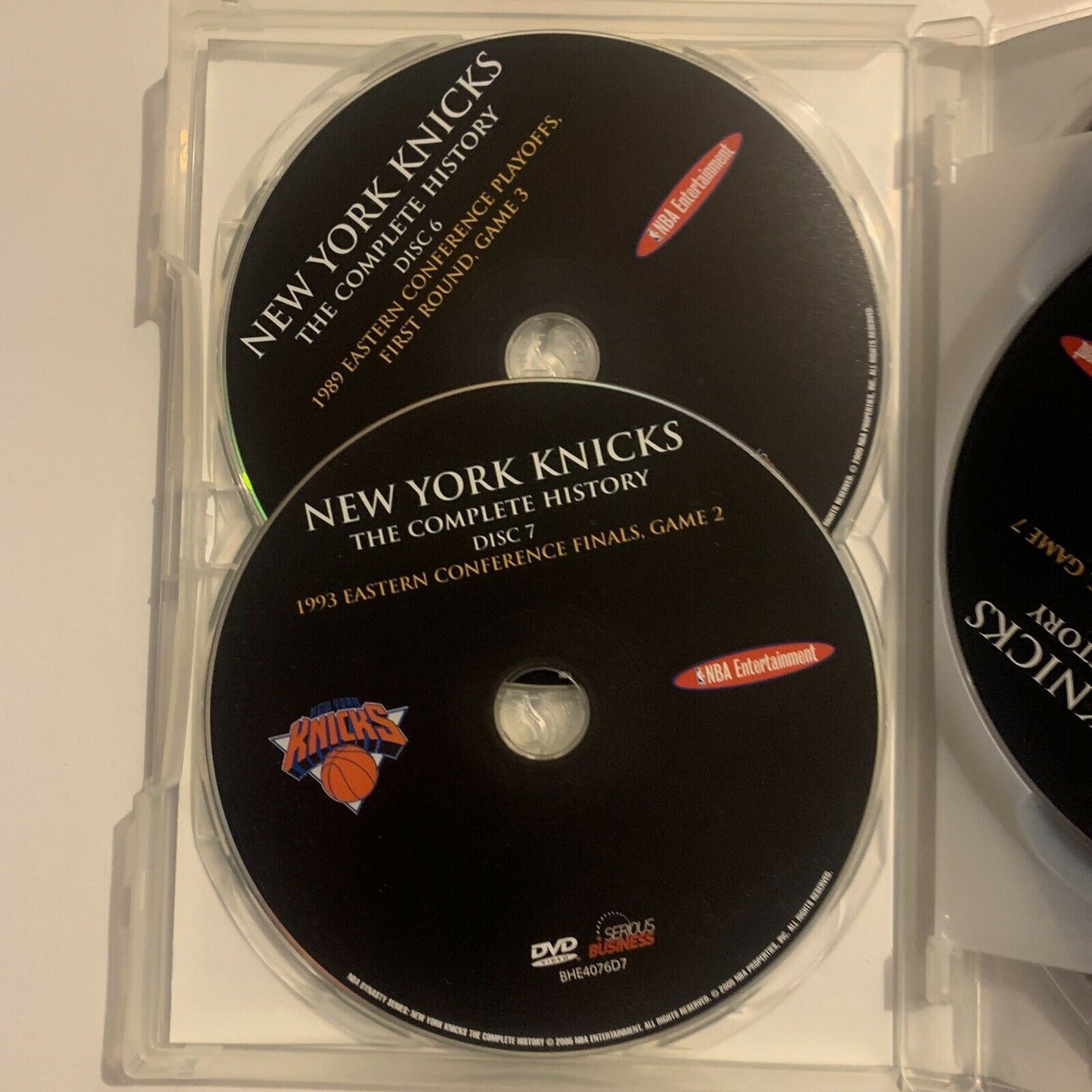 *Missing 1 Disc* NBA Dynasty Series: New York Knicks (DVD, 2005, 10-Disc)