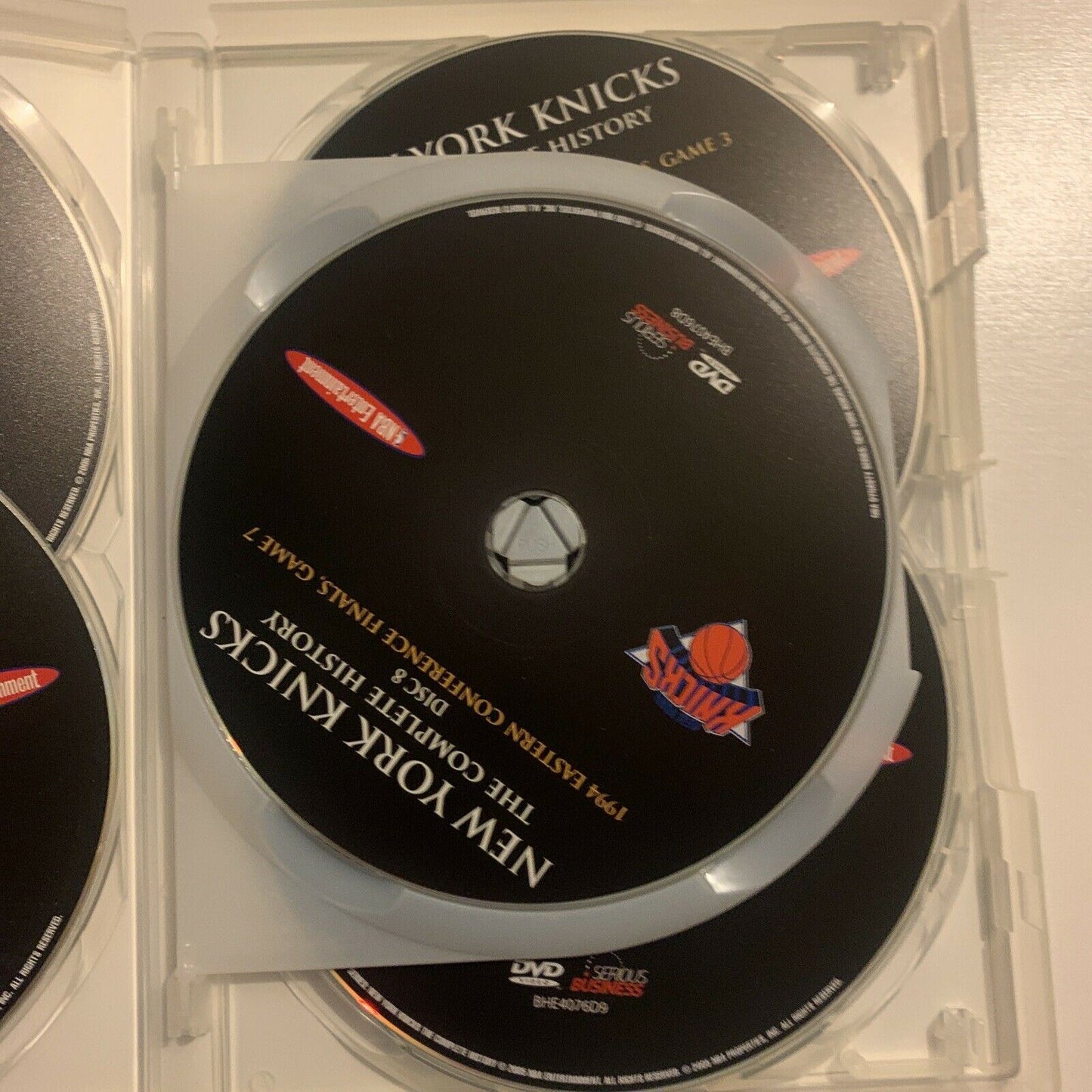 *Missing 1 Disc* NBA Dynasty Series: New York Knicks (DVD, 2005, 10-Disc)