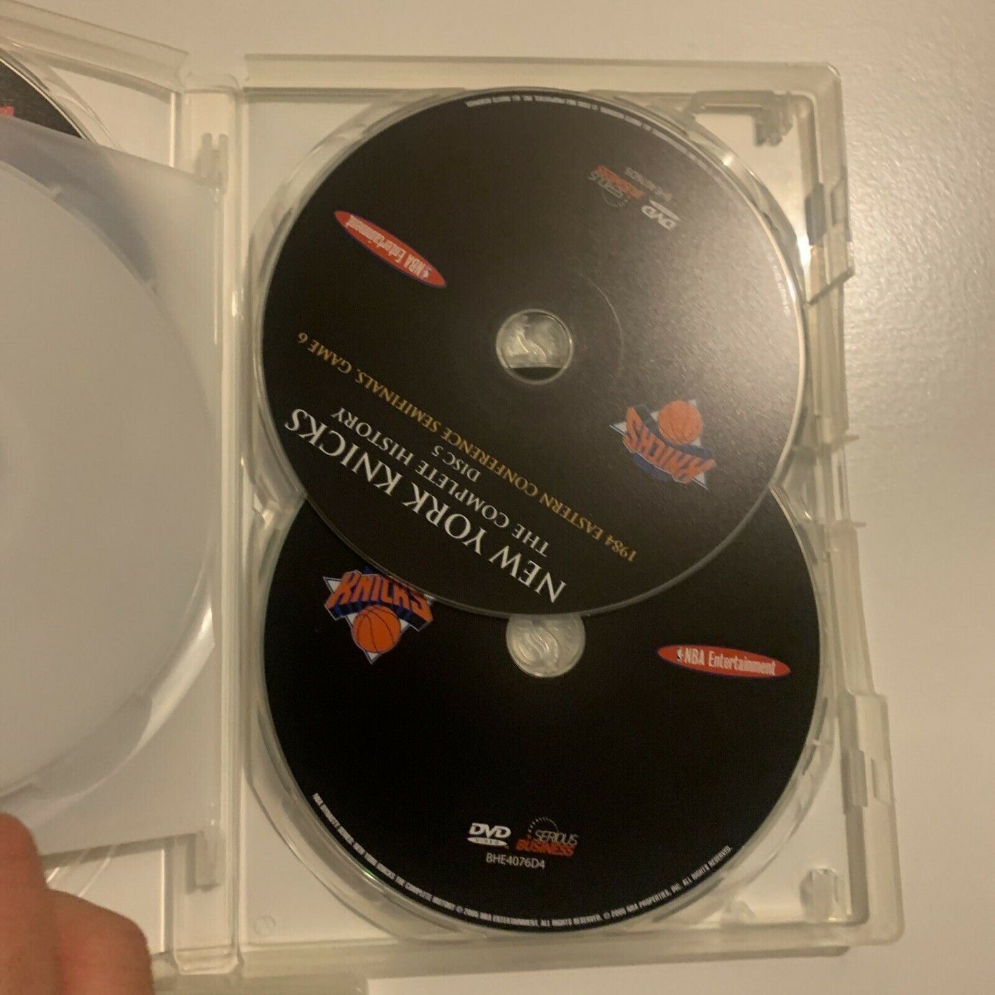*Missing 1 Disc* NBA Dynasty Series: New York Knicks (DVD, 2005, 10-Disc)