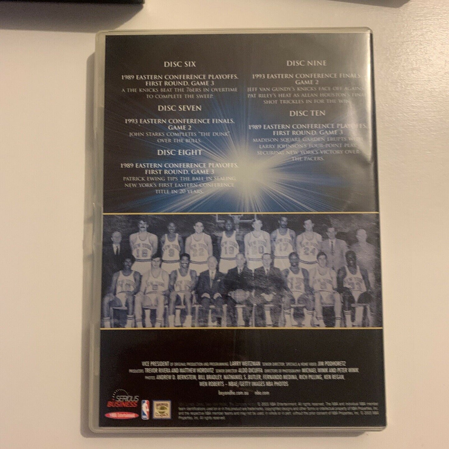 *Missing 1 Disc* NBA Dynasty Series: New York Knicks (DVD, 2005, 10-Disc)
