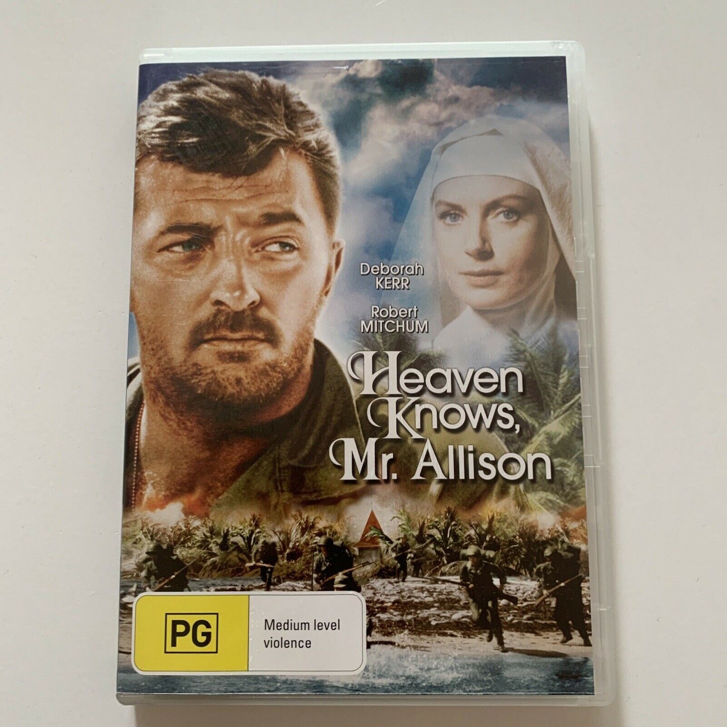 Heaven Knows, Mr Allison (DVD, 1957) Deborah Kerr, Robert Mitchum. Region 4