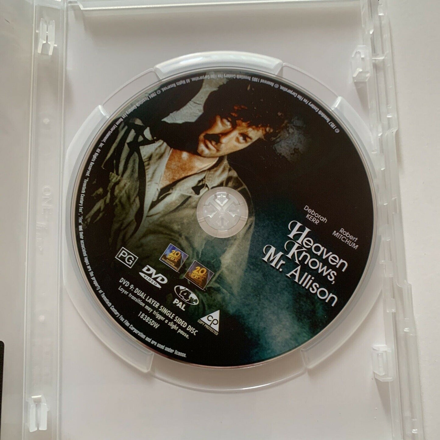 Heaven Knows, Mr Allison (DVD, 1957) Deborah Kerr, Robert Mitchum. Region 4