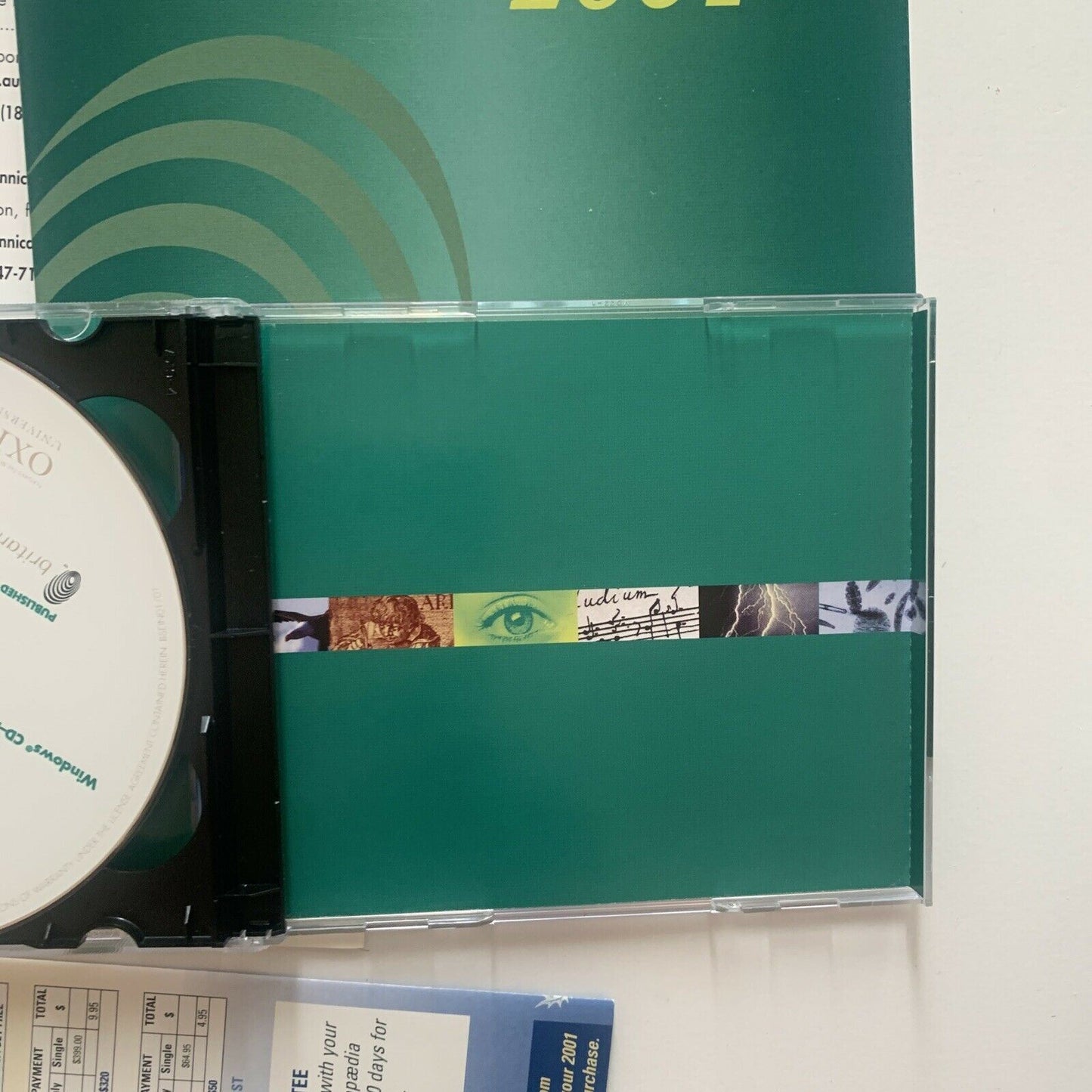 Encyclopaedia Britannica 2001 PC CDROM With Box