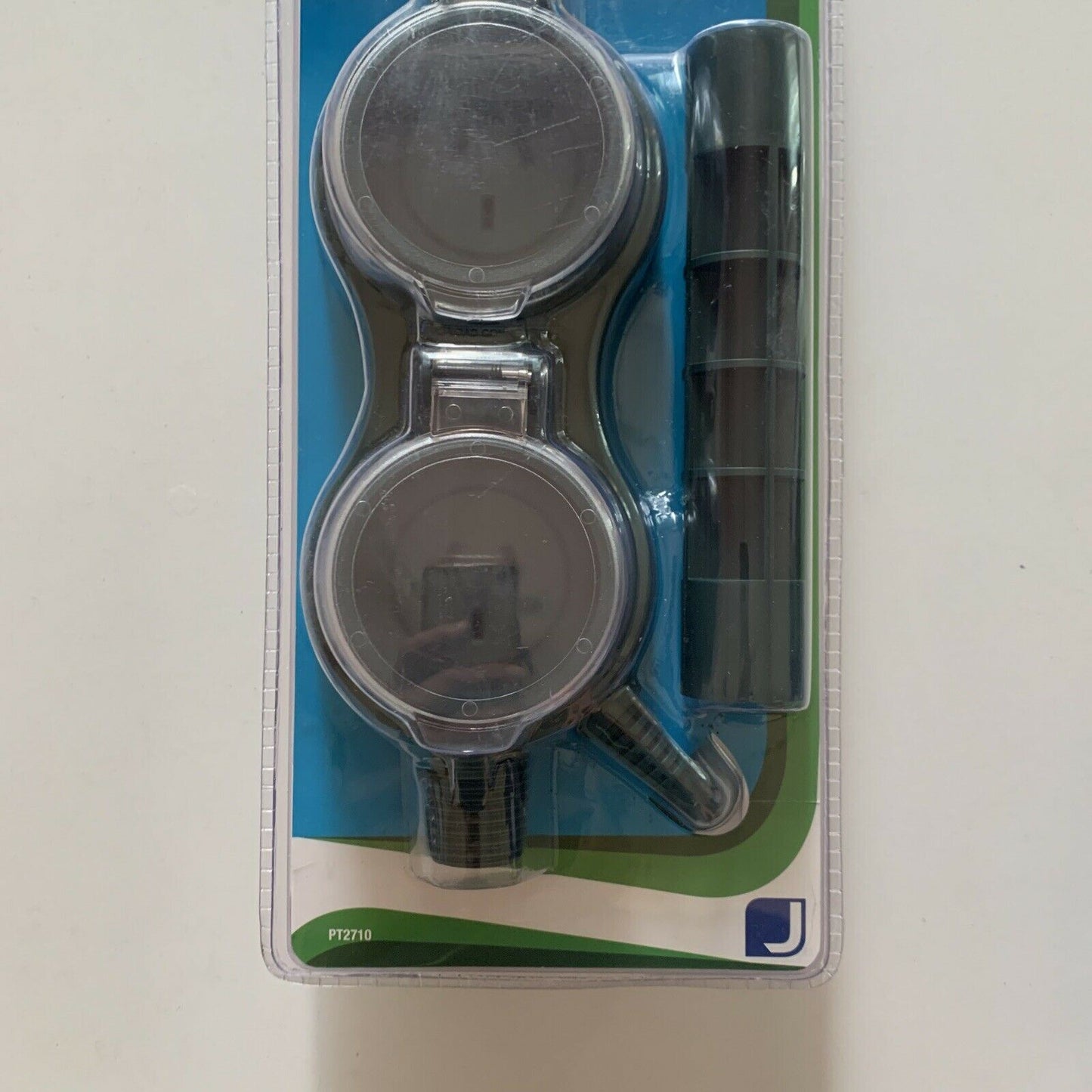 Jackson Slimline Powerstake - Weatherproof Outdoor Powerboard - 2 Outlet 1m Lead