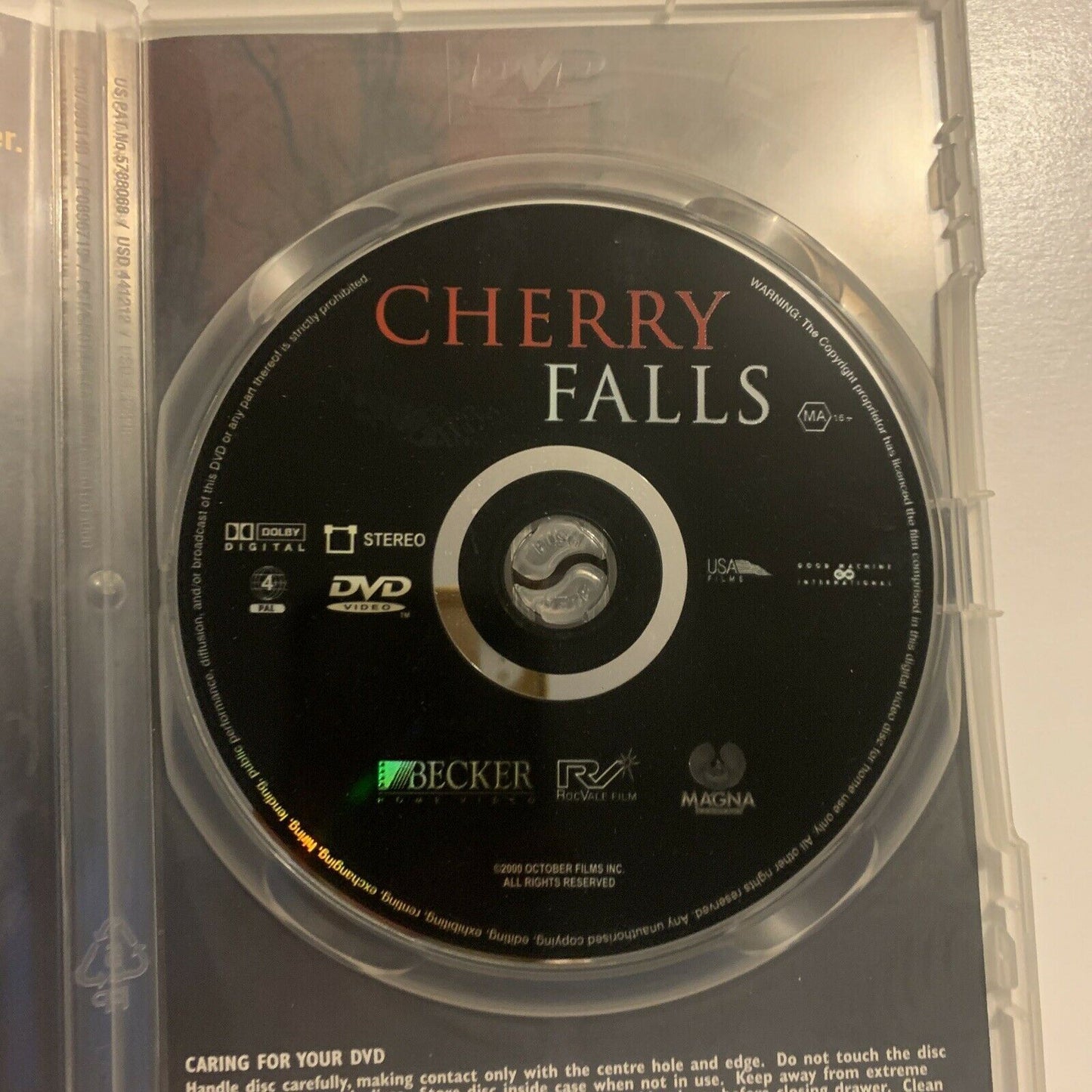 Cherry Falls (DVD, 2000) Michael Biehn, Brittany Murphy, Gabriel Mann