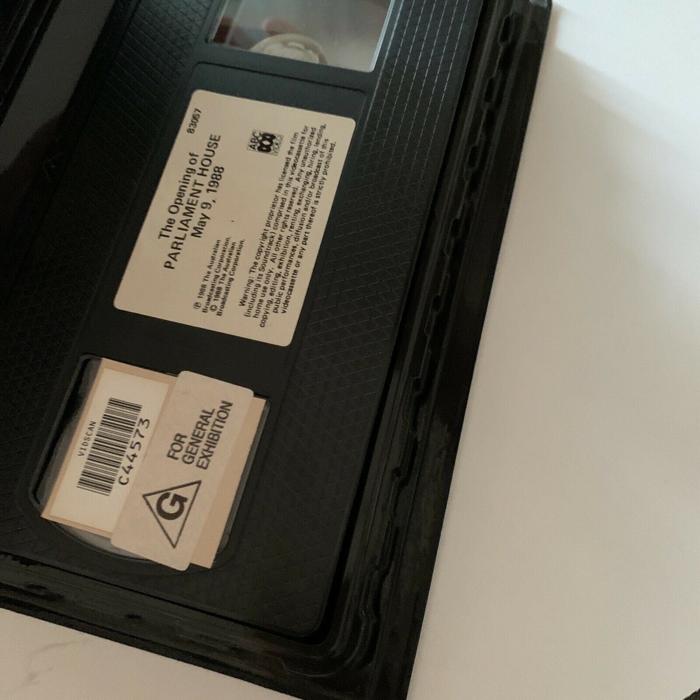 The Opening Of Parliament House (VHS, 1988) PAL