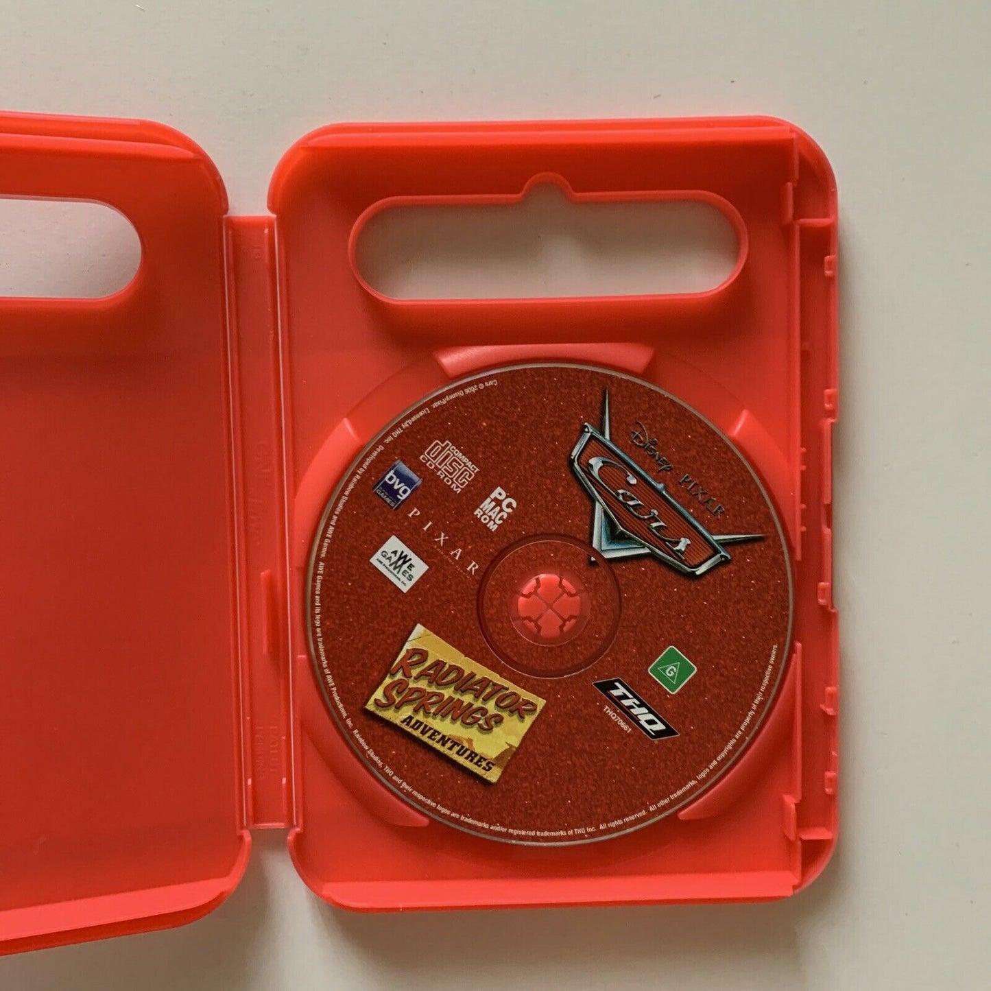 Pixar Cars: Radiator Springs Adventures - PC CDROM Windows Game