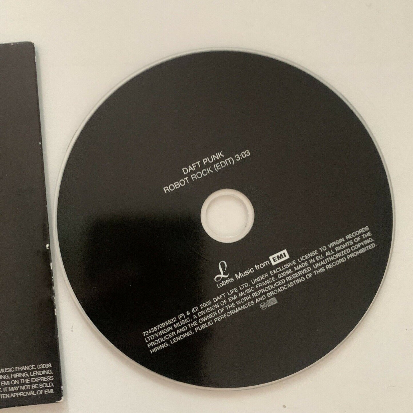 Daft Punk - Robot Rock Single (CD, 2005)