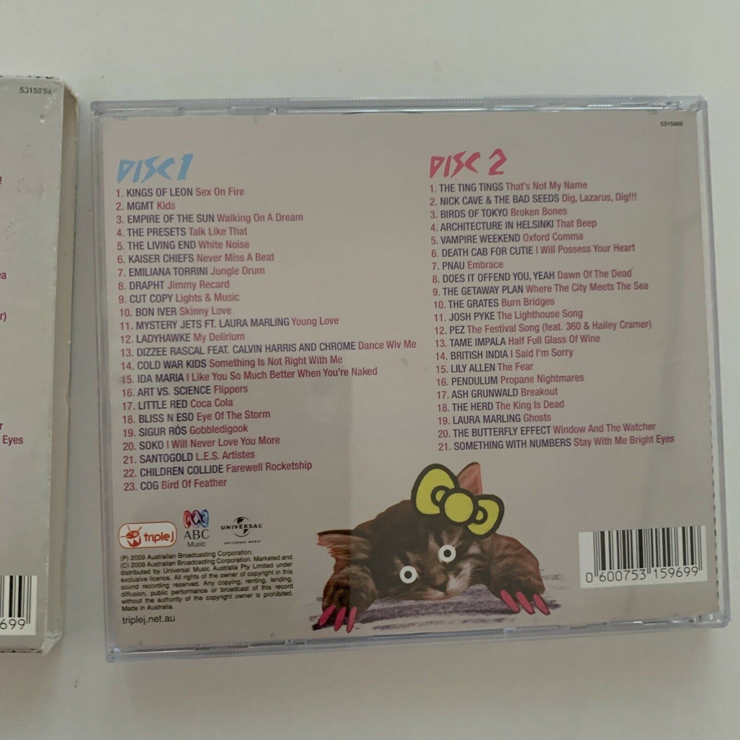 Triple J Hottest 100 - Volume 16 (CD, 2009, 2-Disc)