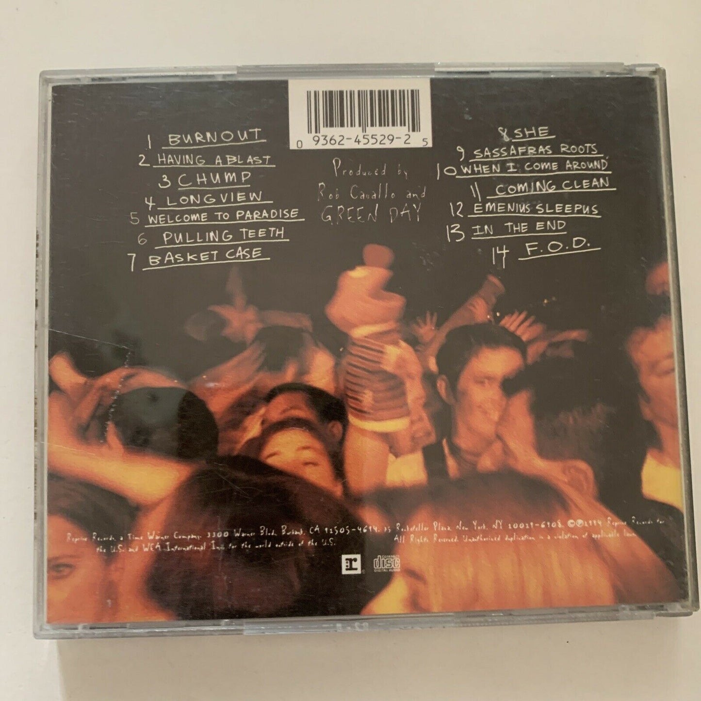 Dookie by Green Day (CD, Jan-1994, Reprise)