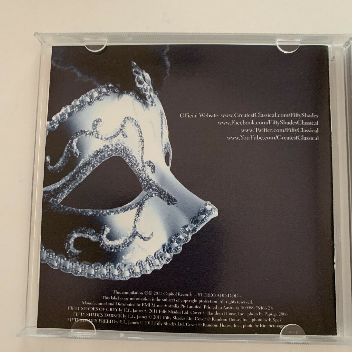 Fifty Shades of Grey: The Classical Album (CD, Sep-2012, EMI Classics)