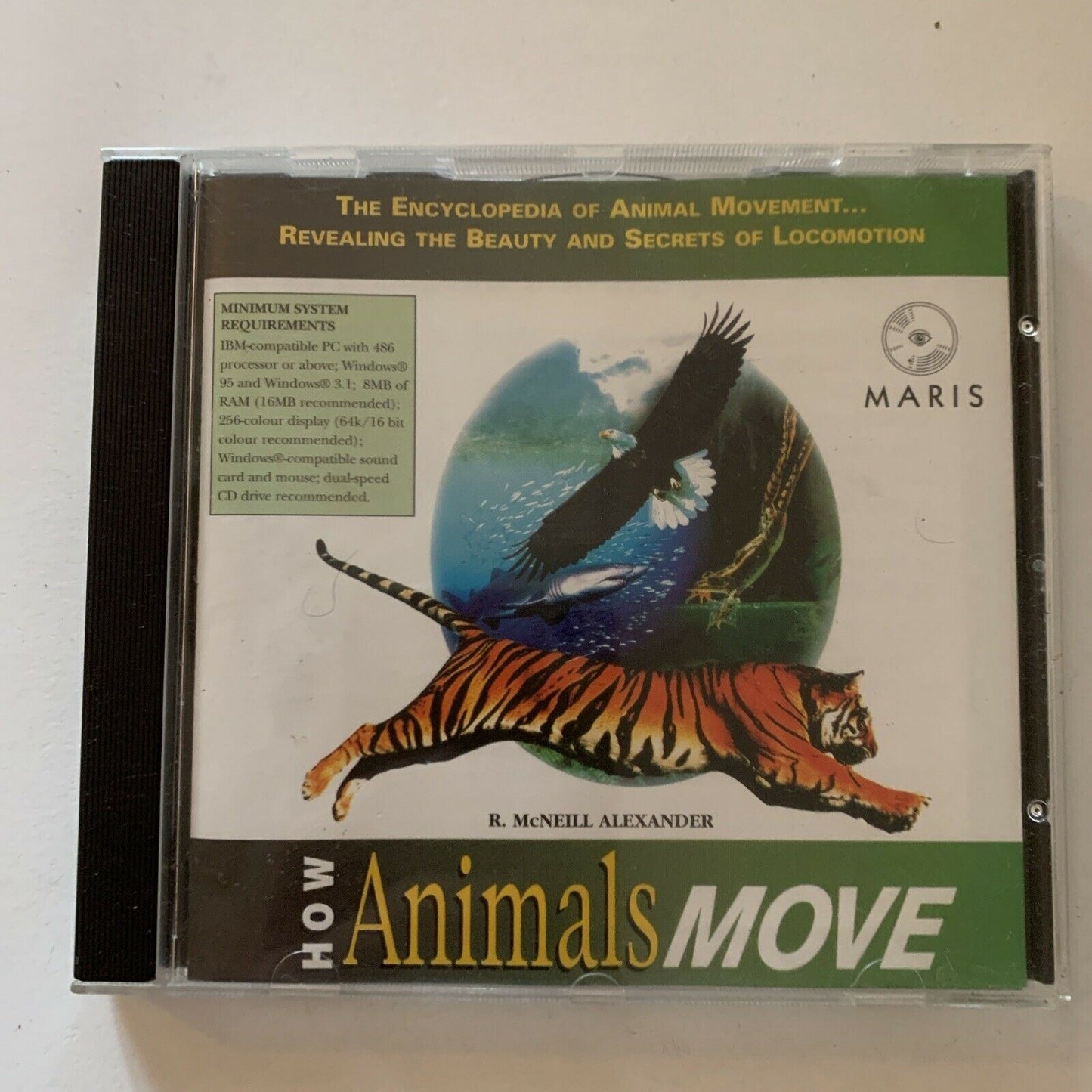 How Animals Move PC CDROM 1995 R. McNeill Alexander
