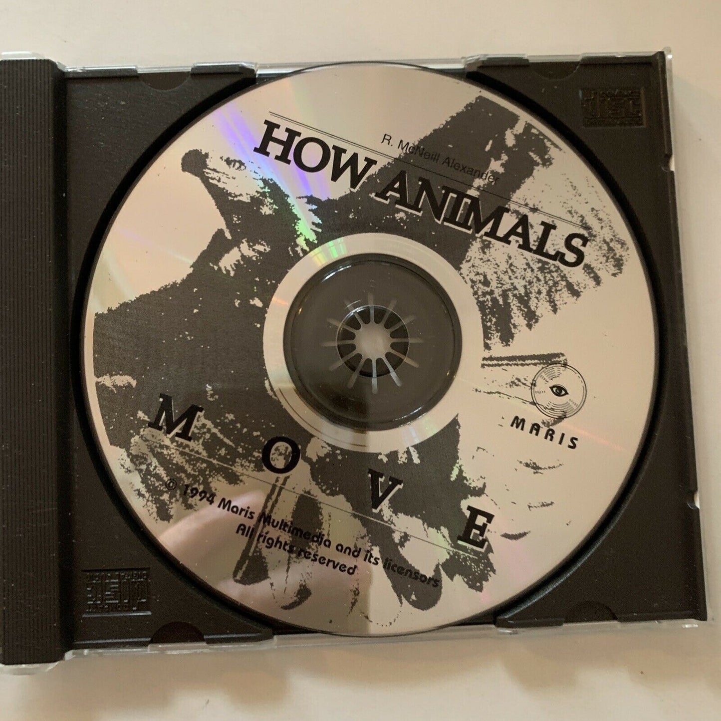 How Animals Move PC CDROM 1995 R. McNeill Alexander