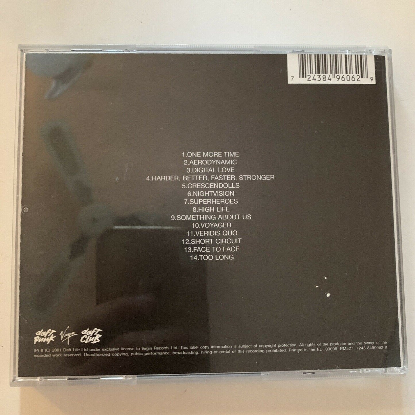 Discovery by Daft Punk (CD, Mar-2001, Virgin)