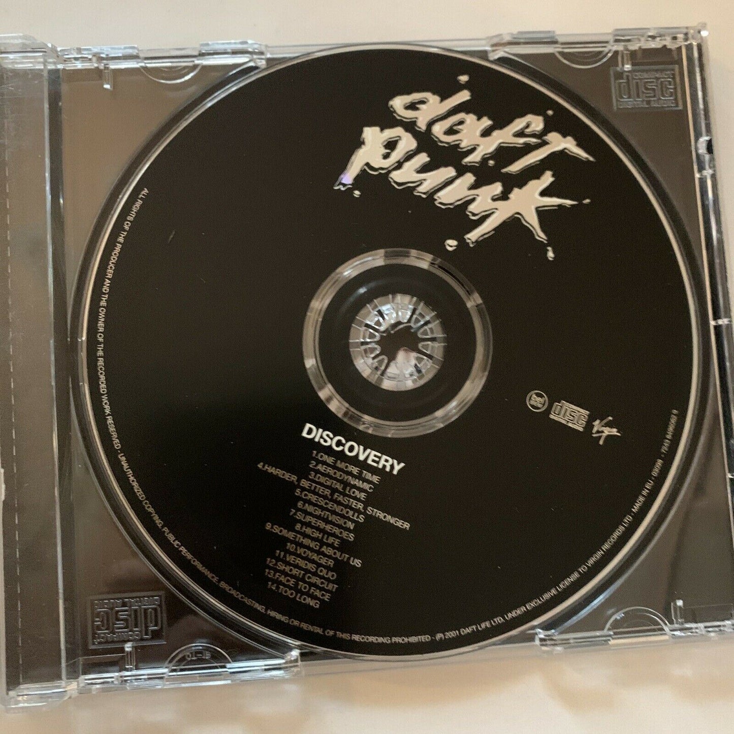 Discovery by Daft Punk (CD, Mar-2001, Virgin)