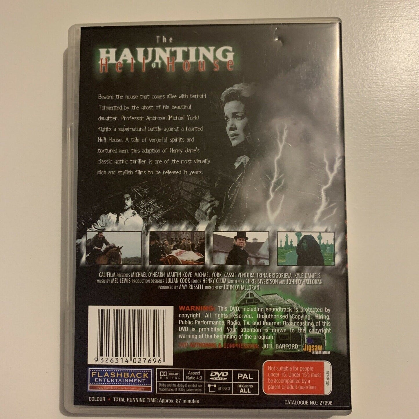 The Haunting Hell Of House (DVD, 1999) Michael York, Martin Cove All Regions NEW