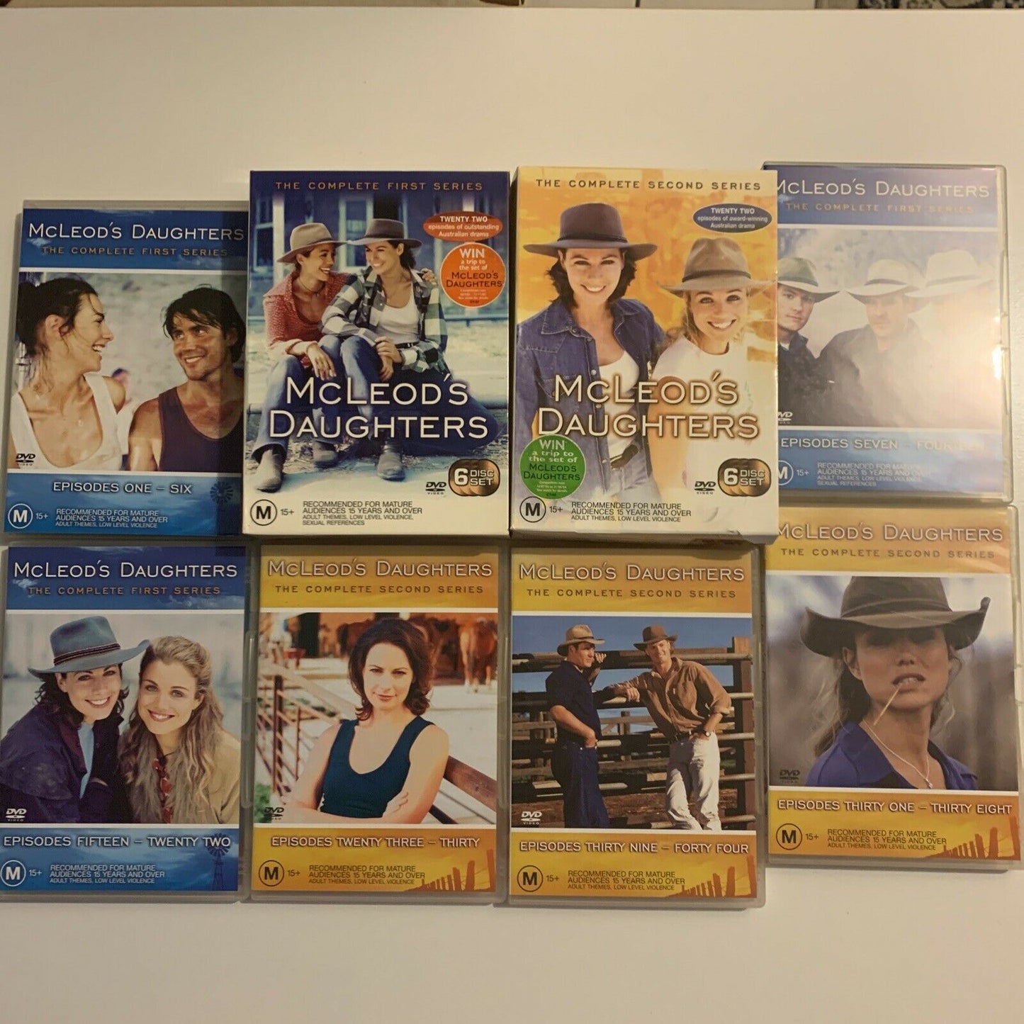 McLeod's Daughters : Season 1 & 2 (DVD, 2001, 12-Disc) Region 4&2
