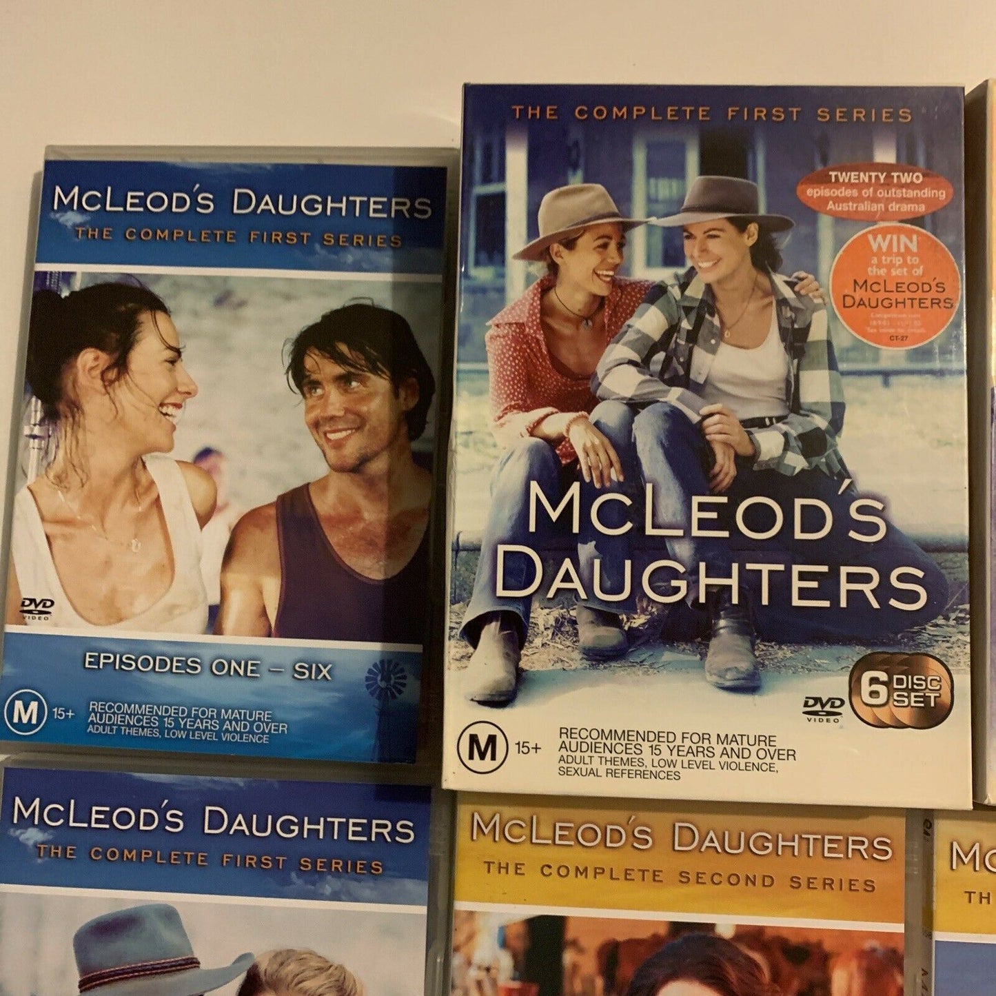 McLeod's Daughters : Season 1 & 2 (DVD, 2001, 12-Disc) Region 4&2