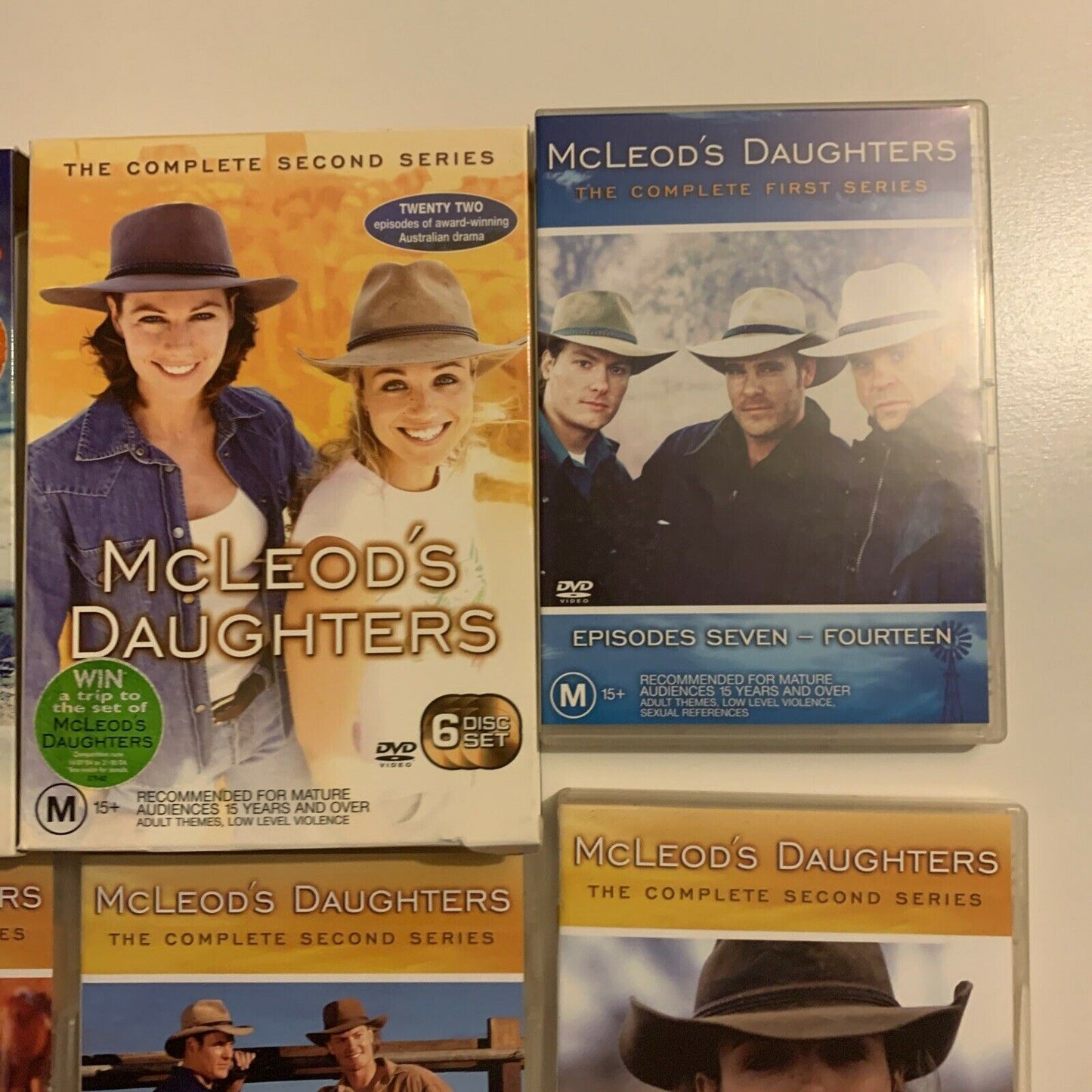 McLeod's Daughters : Season 1 & 2 (DVD, 2001, 12-Disc) Region 4&2
