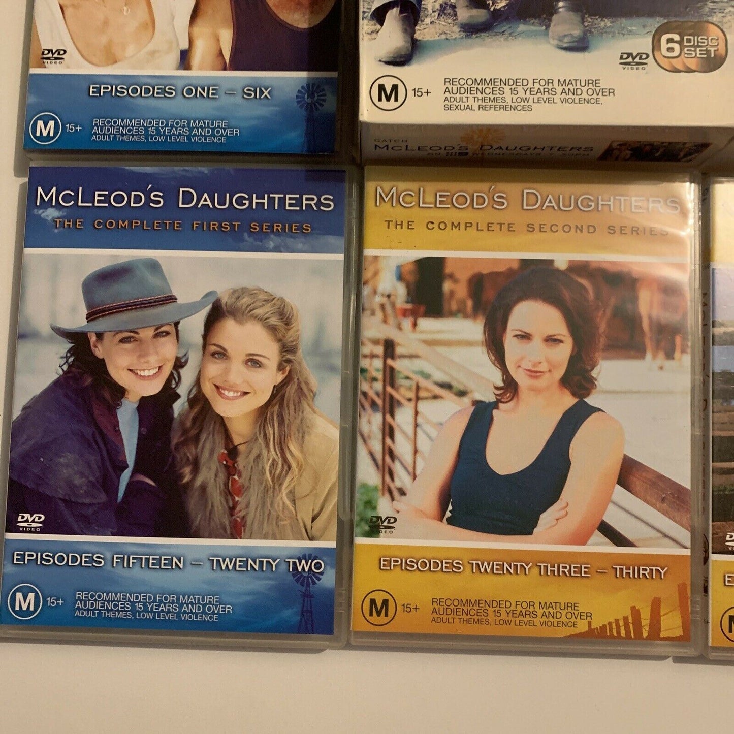McLeod's Daughters : Season 1 & 2 (DVD, 2001, 12-Disc) Region 4&2