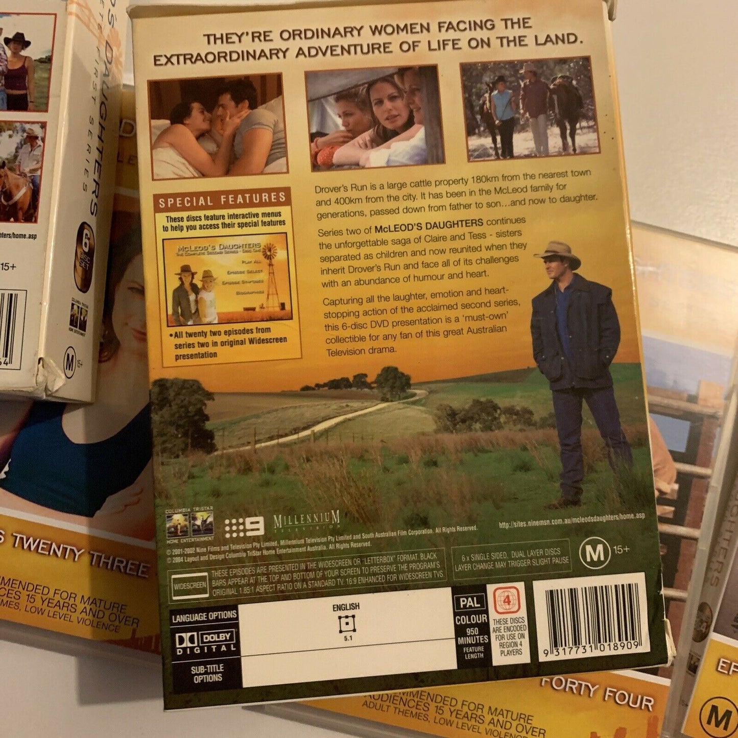 McLeod's Daughters : Season 1 & 2 (DVD, 2001, 12-Disc) Region 4&2
