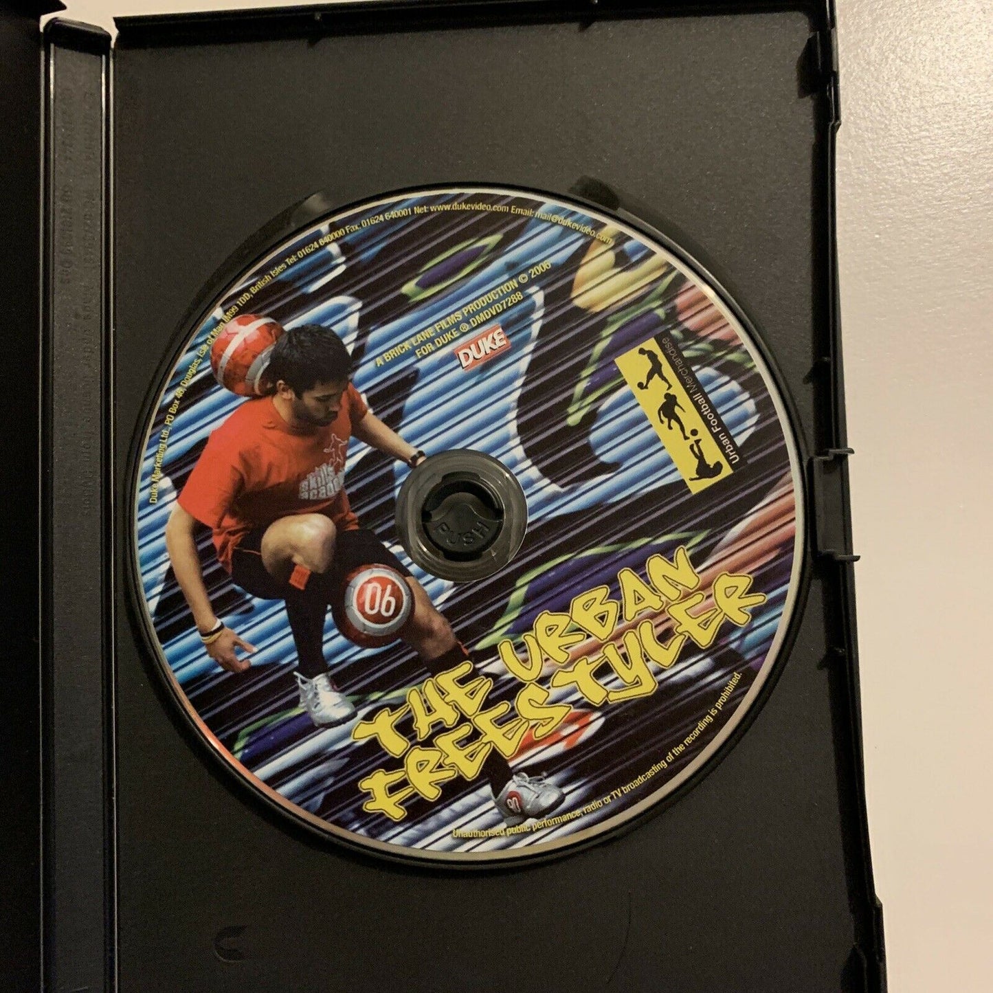 The Urban Freestyler (DVD, 2006) Abbas Farid. All Regions