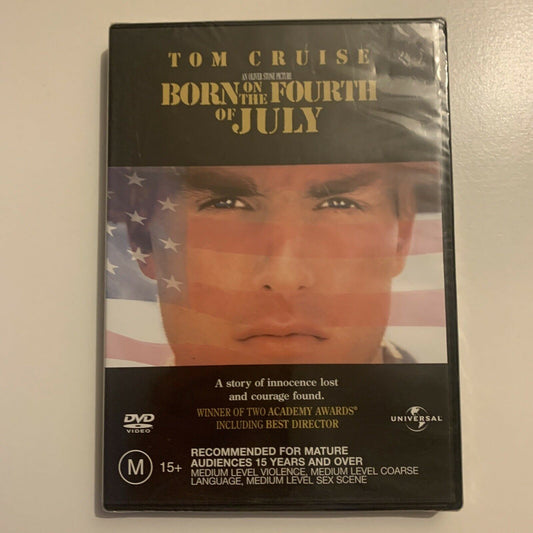 *New Sealed* Born On The Fourth Of July (DVD, 1989) Tom Cruise Region 4