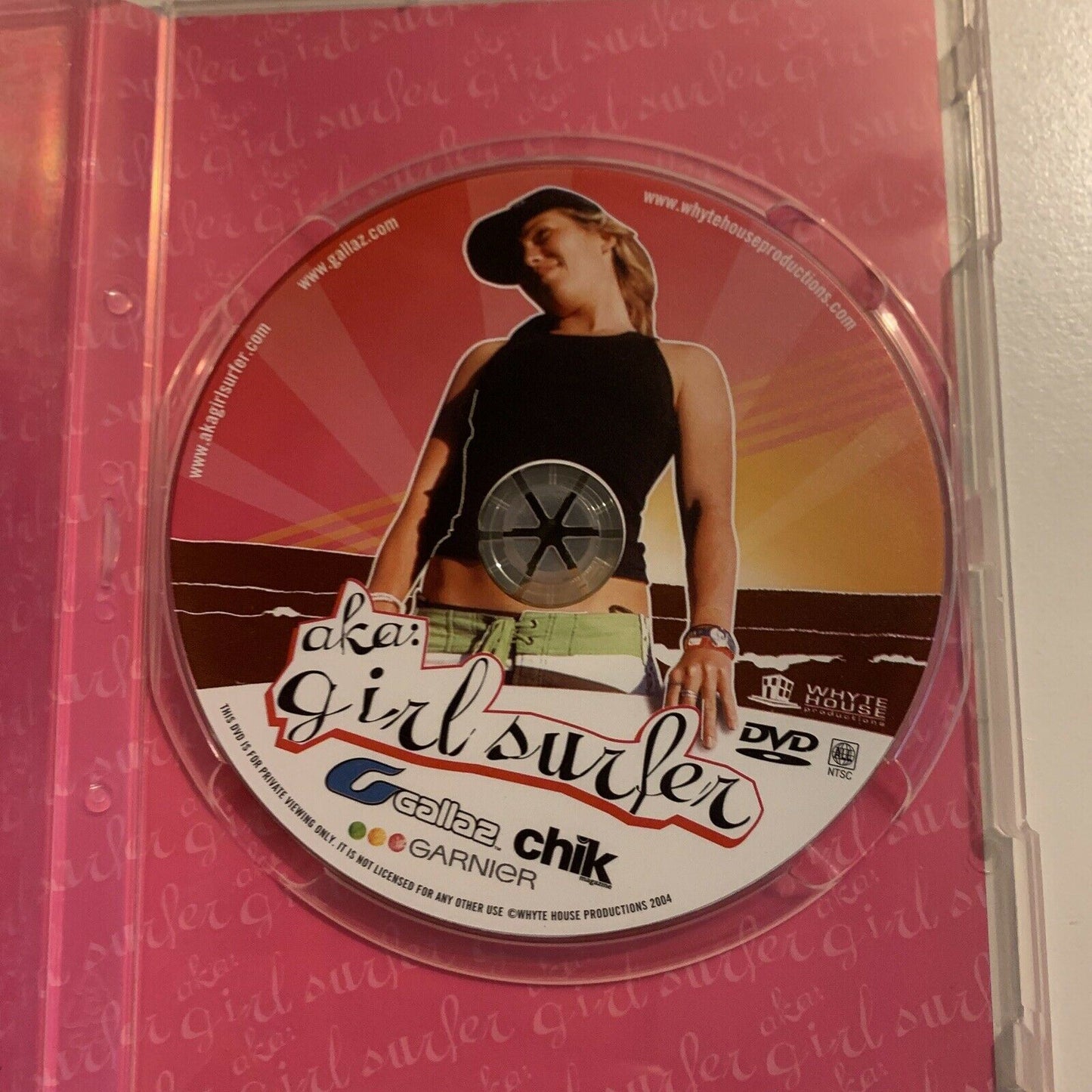 aka: Girl Surfer (DVD, 2004) Karlee Mackie, Melanie Bartels, Layne Beachley