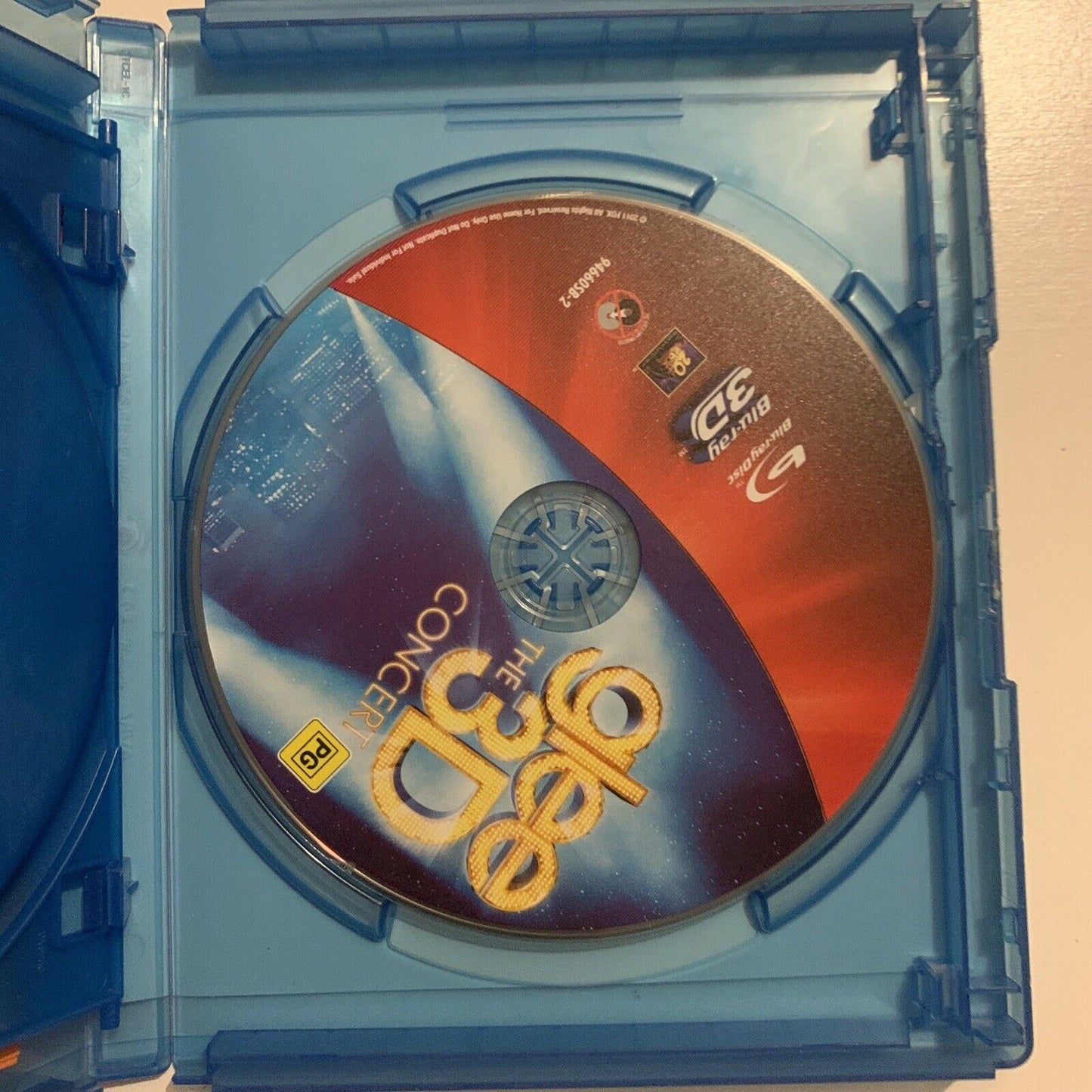 Glee - The 3D Concert (Bluray 3D + DVD, 2011) Lea Michele, Amber Riley Region B