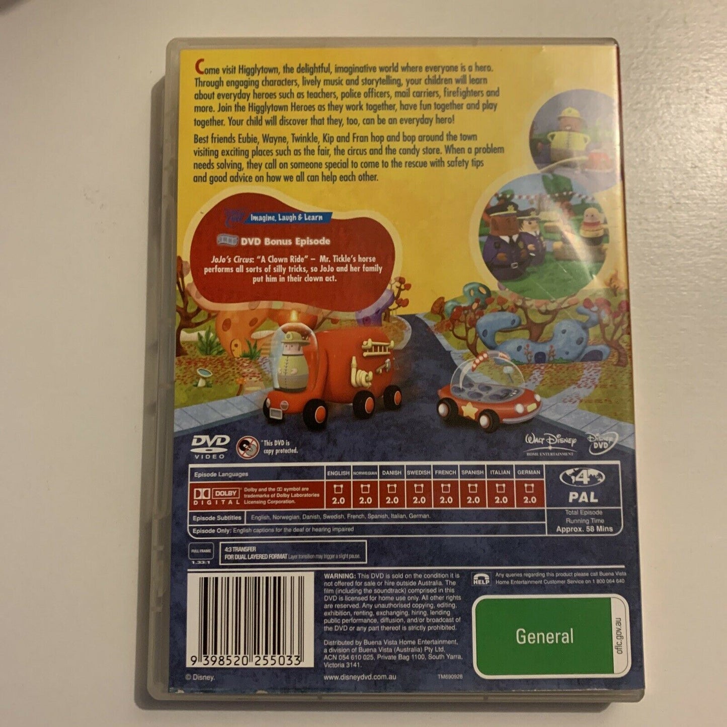 Higglytown Heroes - To The Rescue : Vol 1 (DVD, 2007) Region 4&2