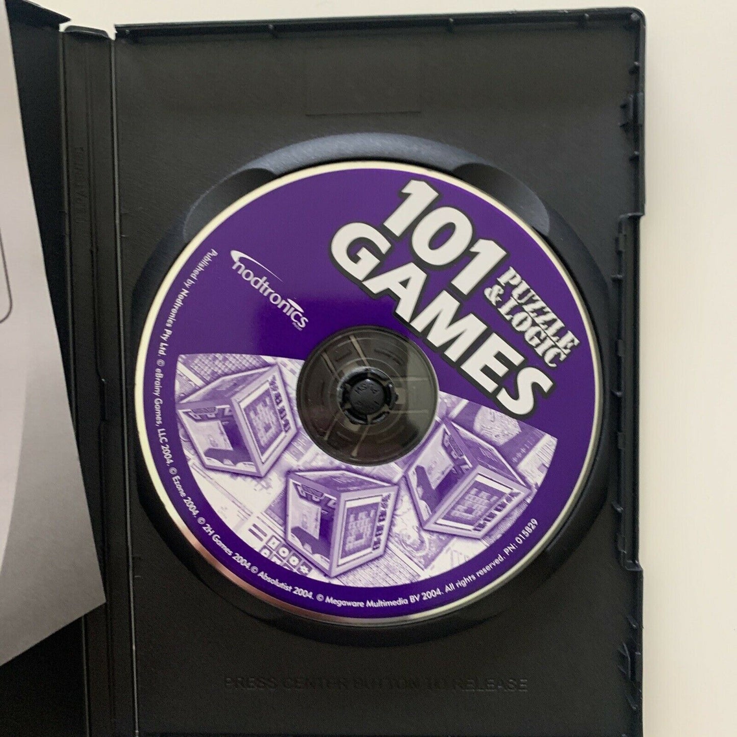 101 Puzzle & Logic Games - Nodtronics Full Version - PC, 2004 CDROM