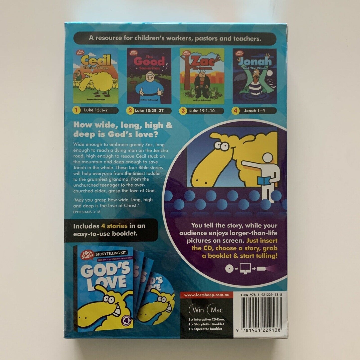 Lost Sheep Story Telling Kit God's Love - PC CD ROM - WIN / MAC