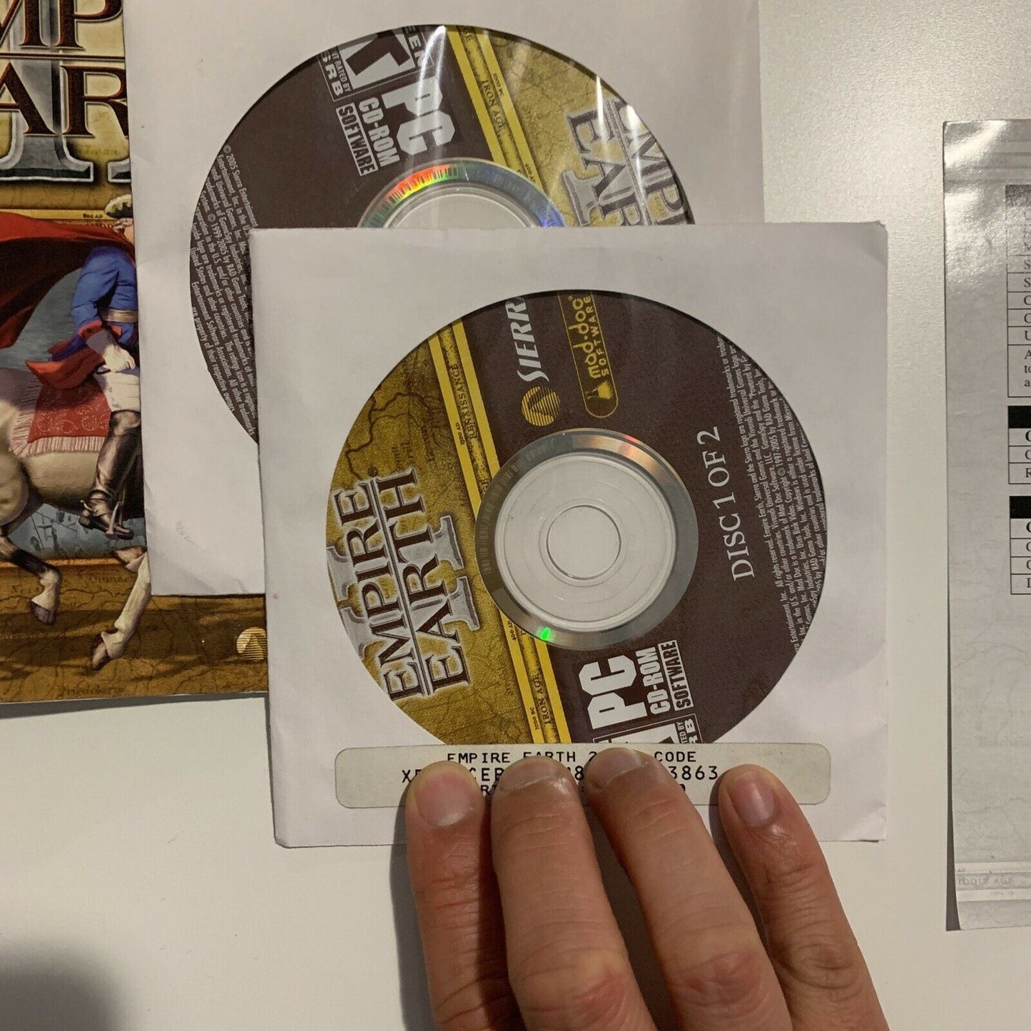 Empire Earth II PC CDROM RTS Game With Manual