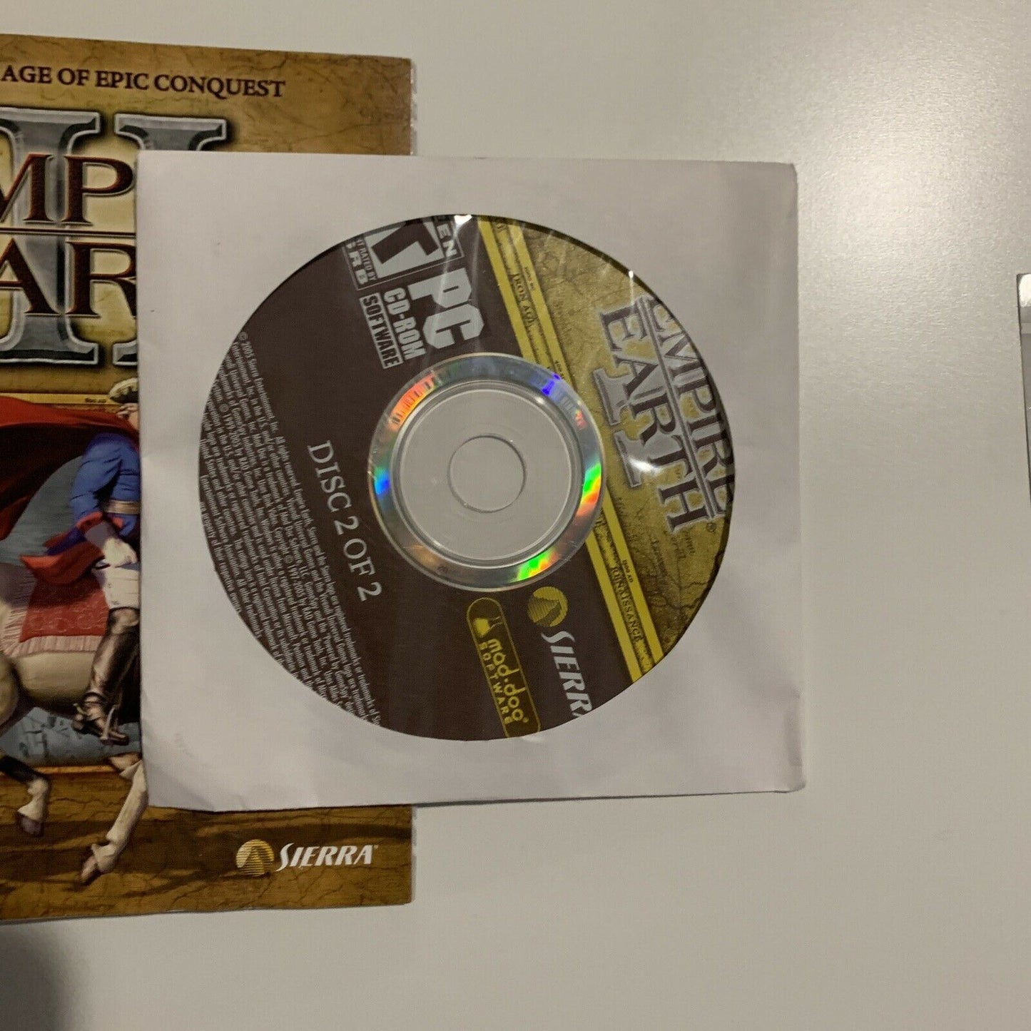 Empire Earth II PC CDROM RTS Game With Manual