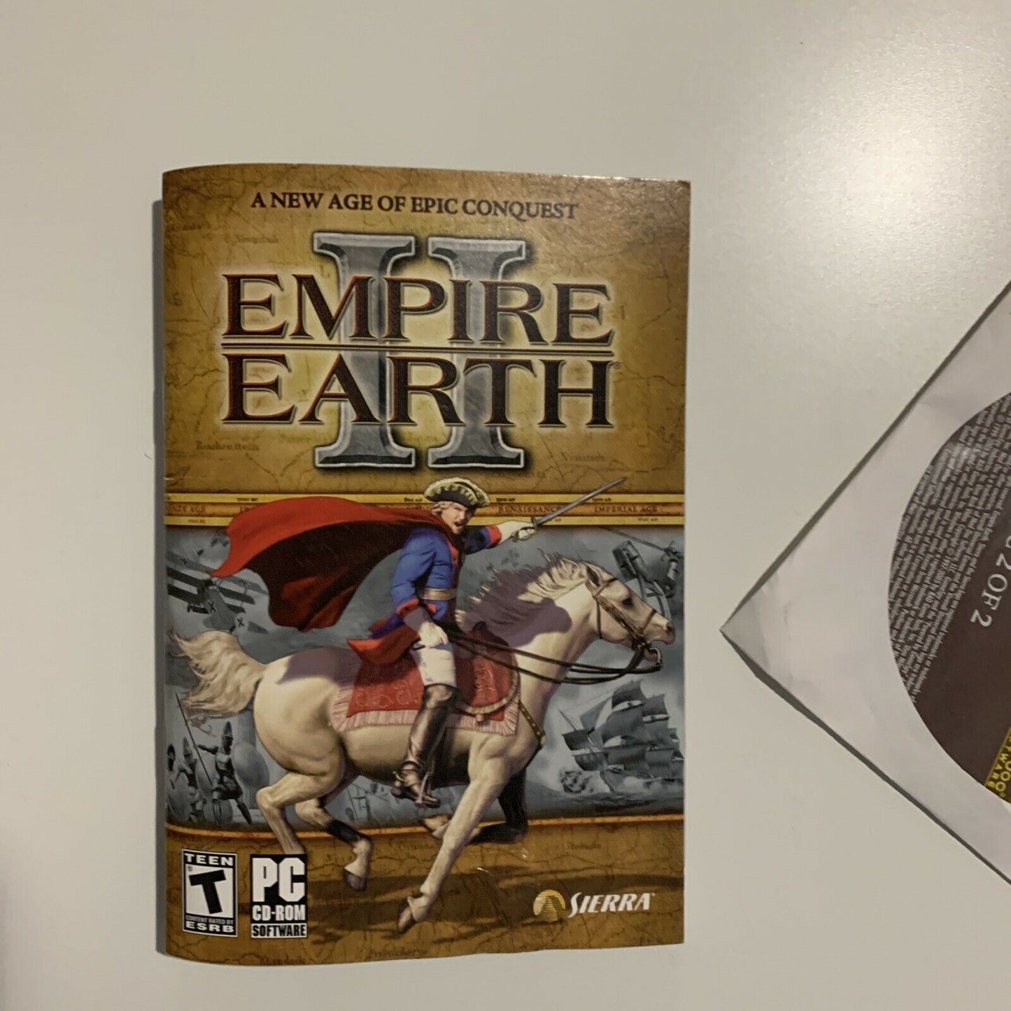 Empire Earth II PC CDROM RTS Game With Manual