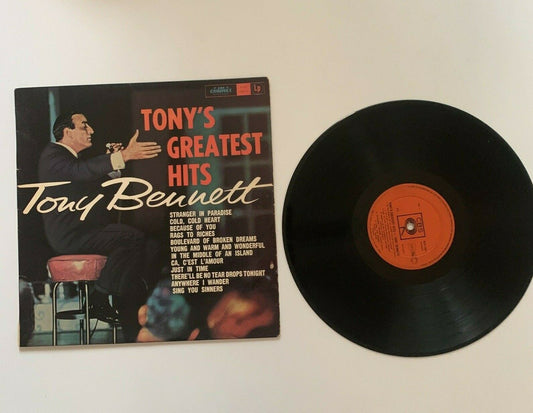 Tony Bennett - Tony's Greatest Hits (Vinyl, 1962) 12"