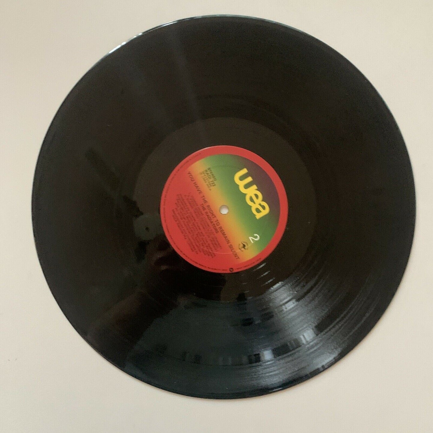 The Radiators - You Have the Right to Remain Silent (Vinyl, 1980) Aus Press LP