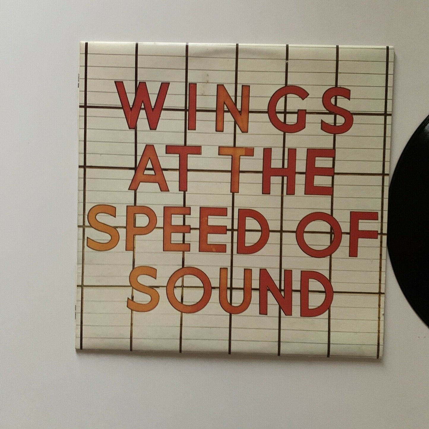 Wings - Wings At The Speed Of Sound -Original Vinyl Record: Capitol Records 1976
