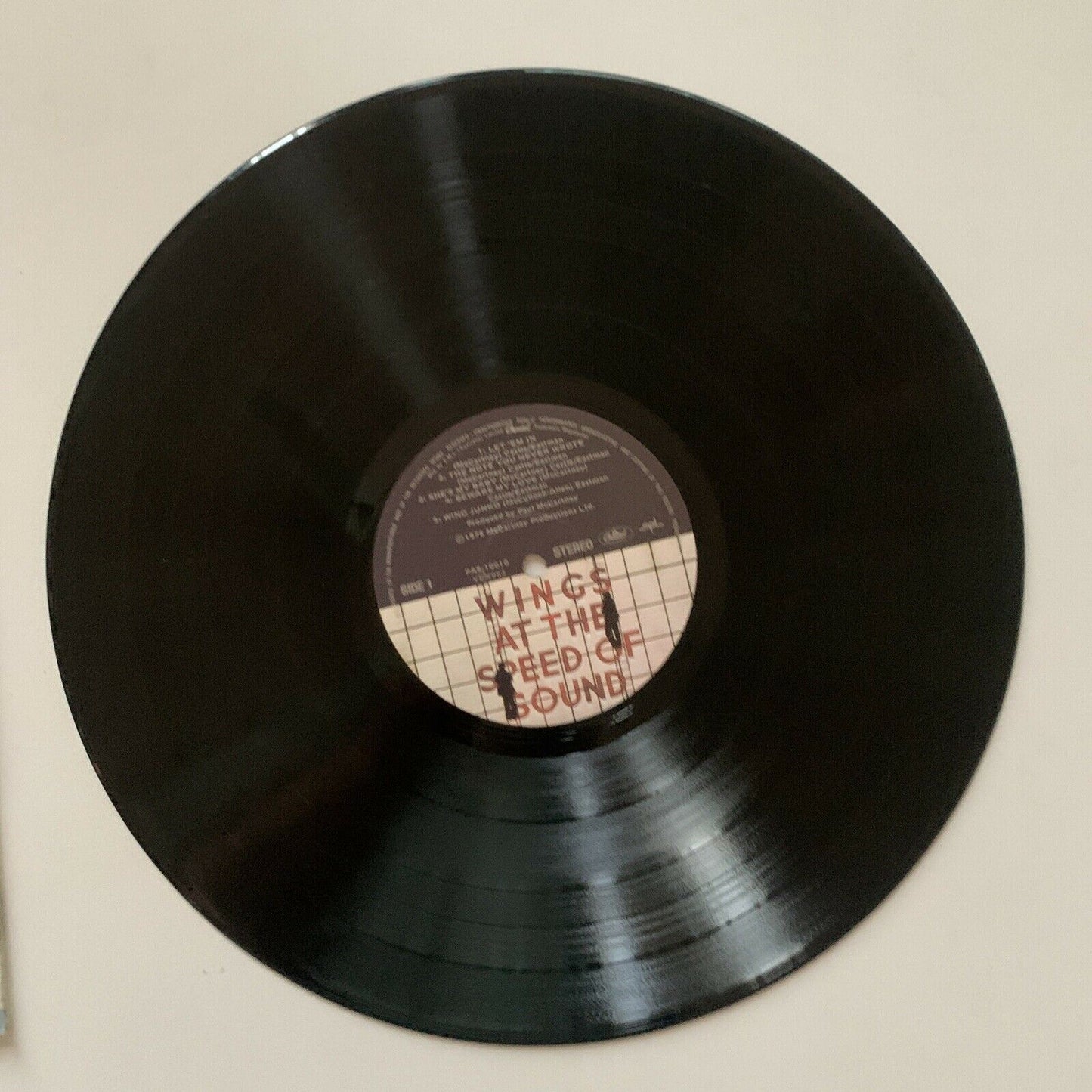 Wings - Wings At The Speed Of Sound -Original Vinyl Record: Capitol Records 1976