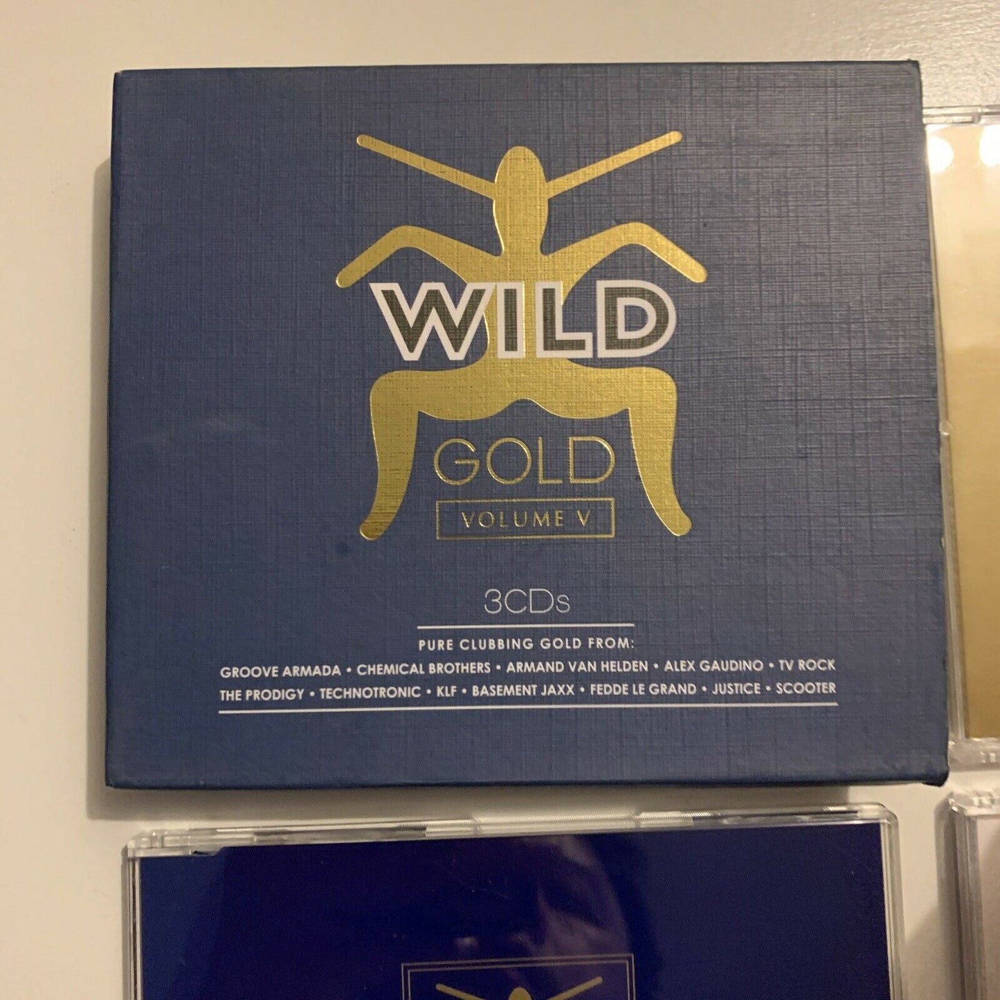Wild Gold Vol. 5 (CD, 2010, 3-Disc) Basement Jaxx, Bob Sinclar, Prodigy, Calvin