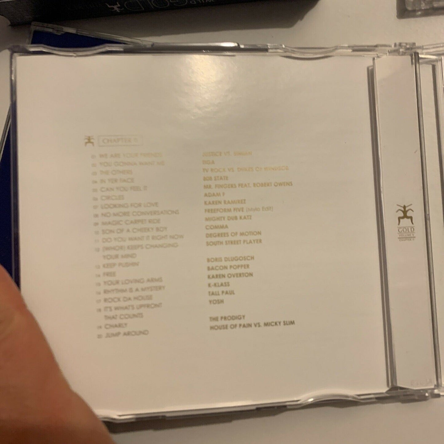 Wild Gold Vol. 5 (CD, 2010, 3-Disc) Basement Jaxx, Bob Sinclar, Prodigy, Calvin