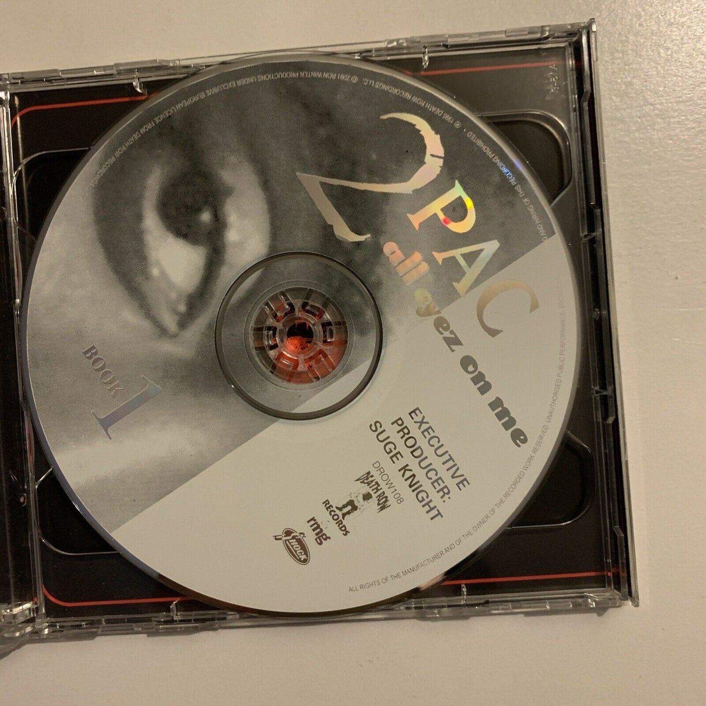 2PAC - All Eyez On Me - Digitally Remastered (CD, 2001, 2-Disc) Enhanced CD