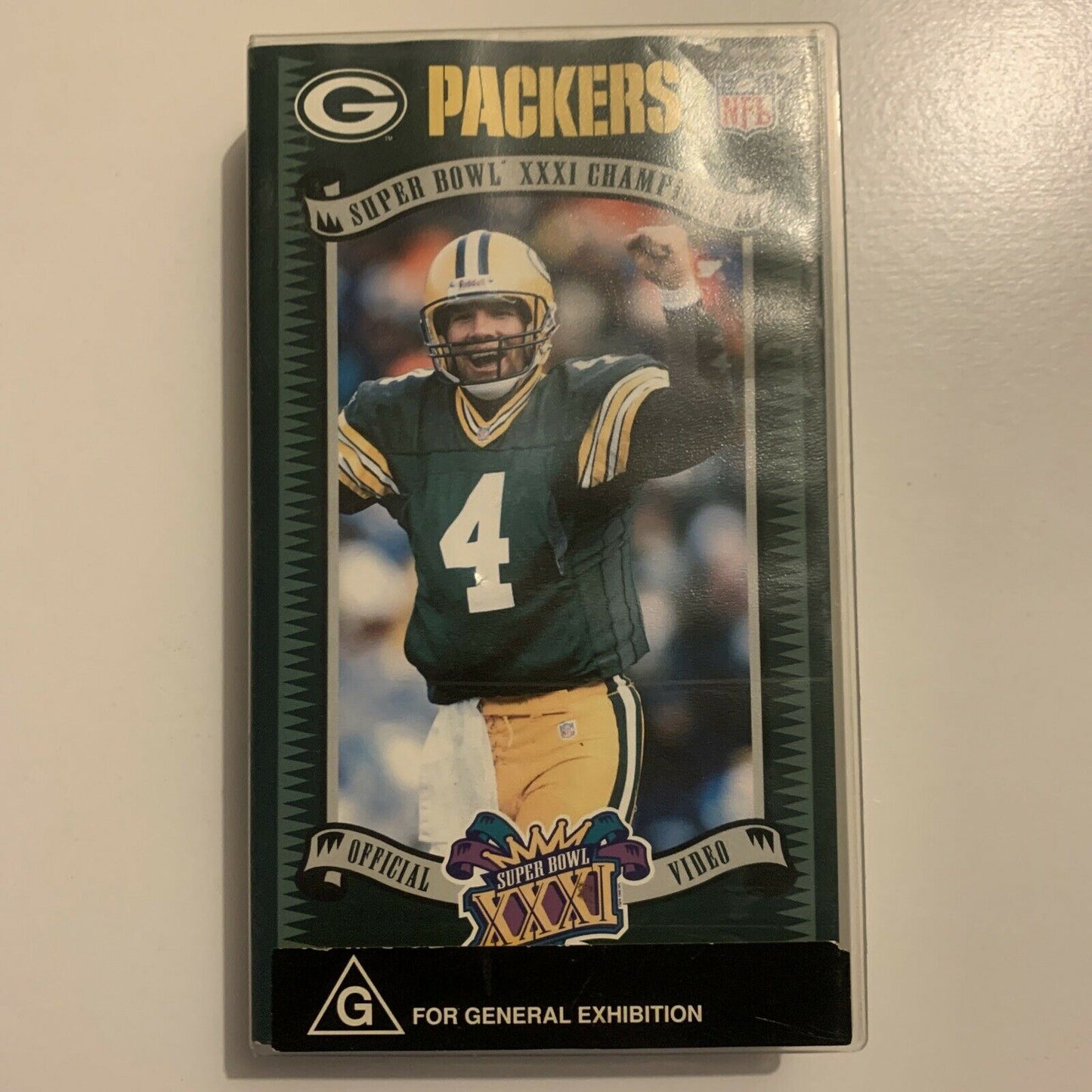 Packers 1996 Green Bay Packers Super Bowl XXXI Champions (VHS Tape) PAL