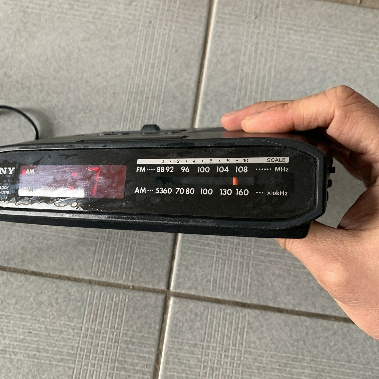 Sony ICF-C270 Dream Machine FM/AM Clock Radio
