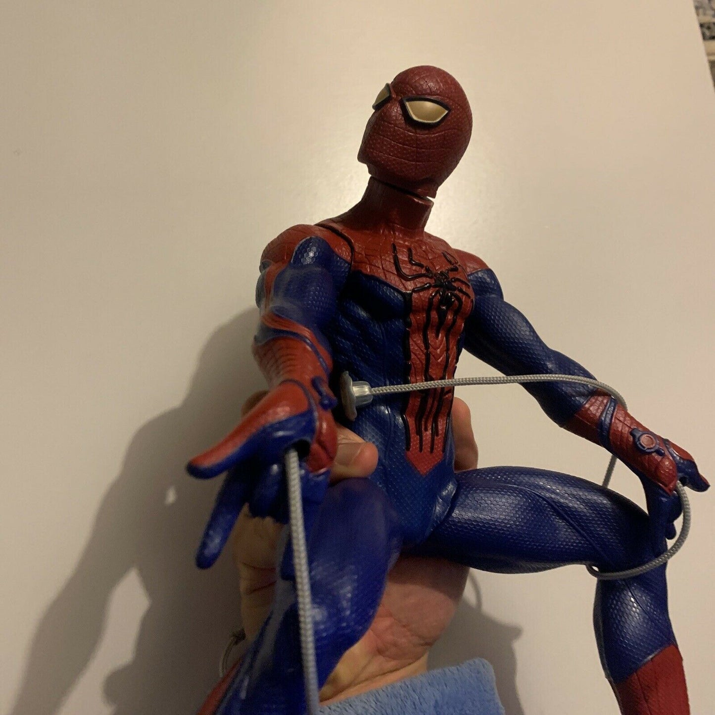 Spiderman Motorised Web Shooting Action Figure 13" Hasbro C-295C 2012