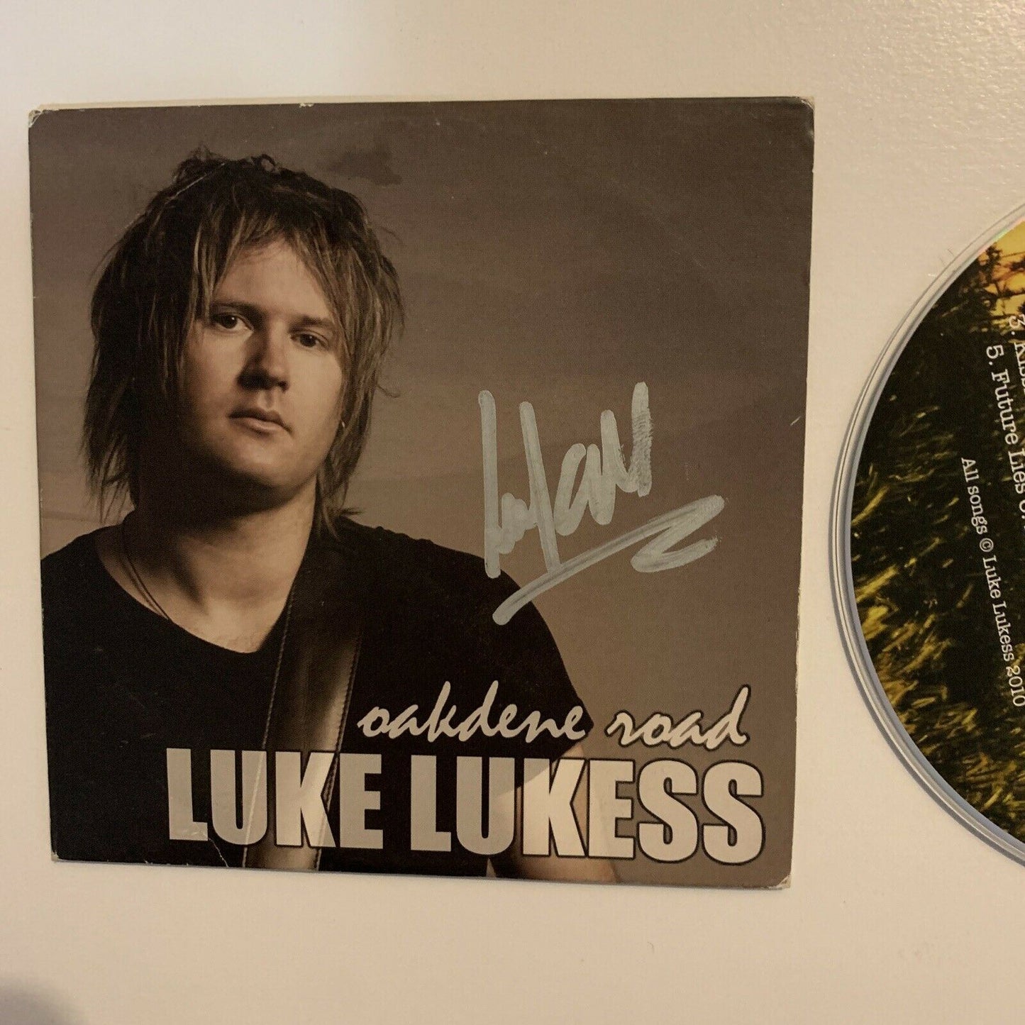 *Autographed Signed* Luke Lukess - Oakdene Road / Time Capsule (CD, 2010)