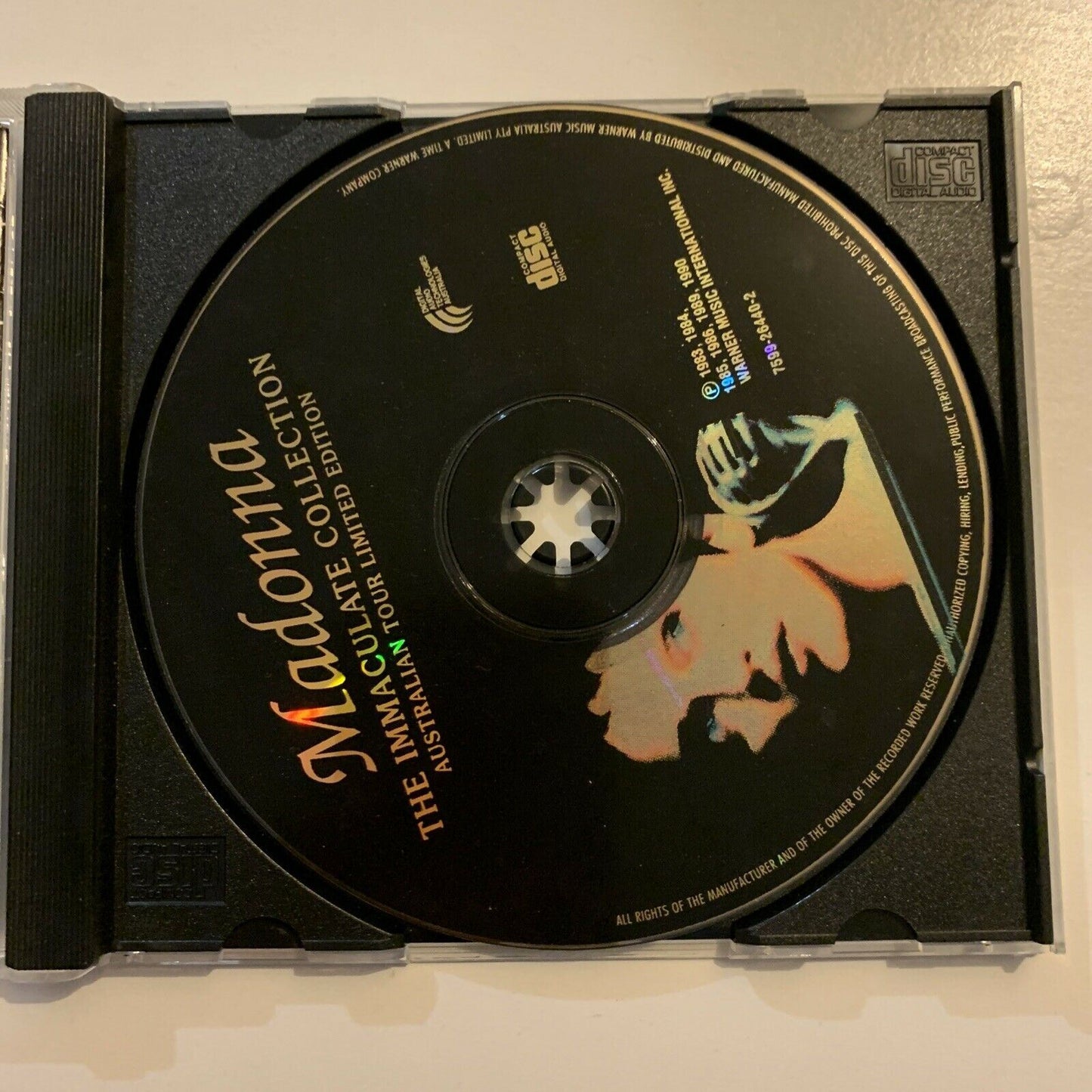 The Immaculate Collection by Madonna - Collector's Limited Edition (CD, 1993)