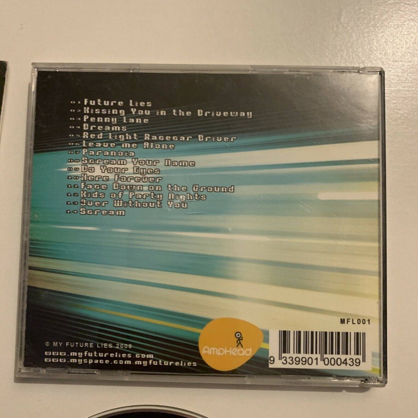 *Autographed* My Future Lies: My Future Lies & Died In Your Arms Tonight CD