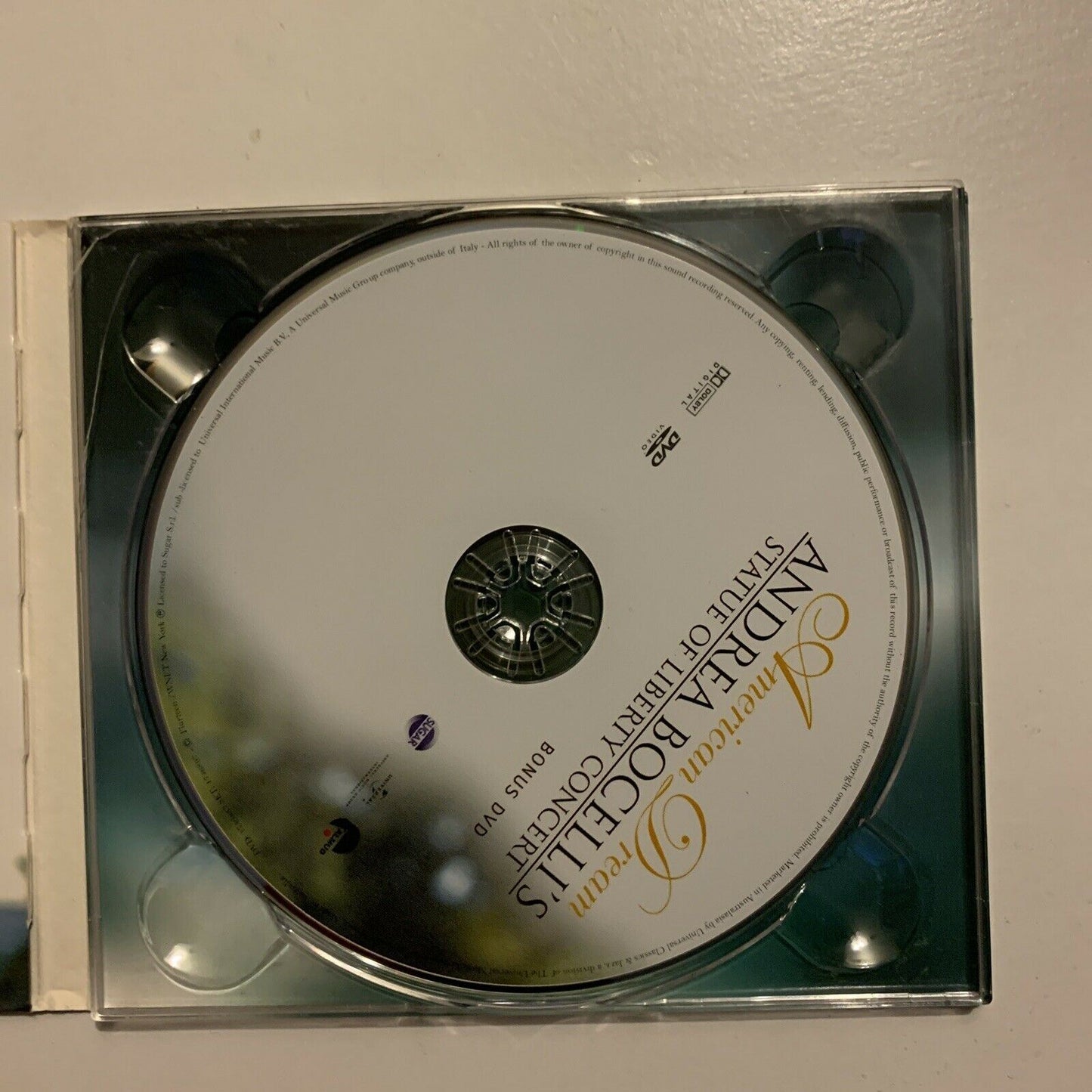 Best of Andrea Bocelli: Vivere - Deluxe Edition (DVD + CD, 1997)