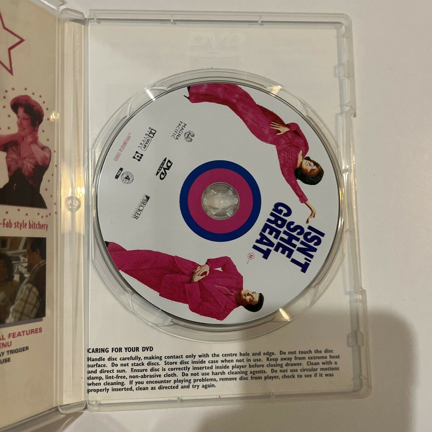 Isn't She Great (DVD, 1999) Bette Midler, Nathan Lane. Region 4